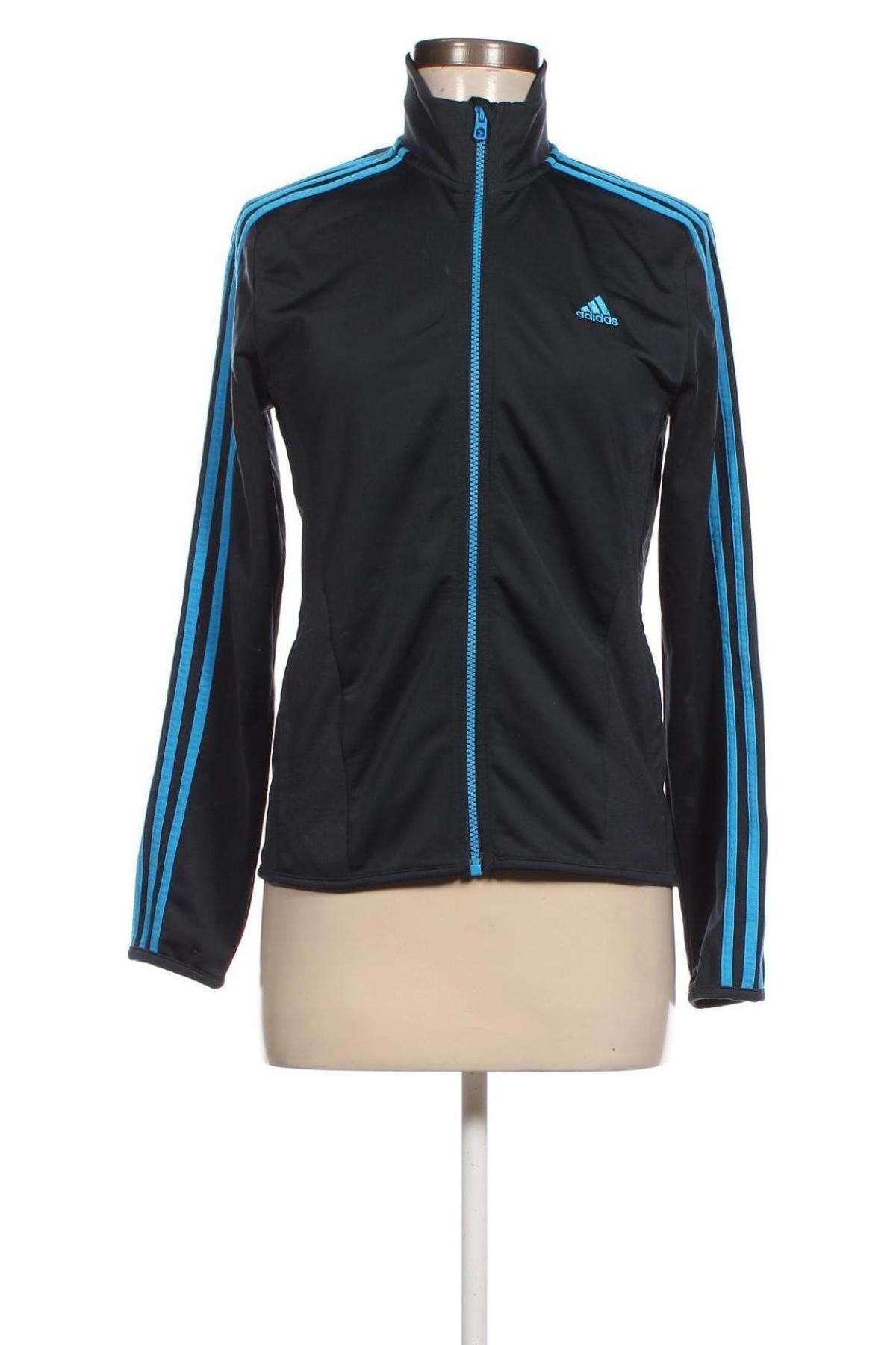 Bluză trening de femei Adidas, Mărime M, Culoare Albastru, Preț 157,89 Lei