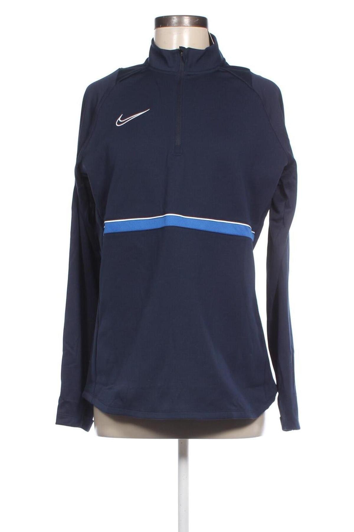 Damen Sportoberteil Nike, Größe L, Farbe Blau, Preis 49,49 €