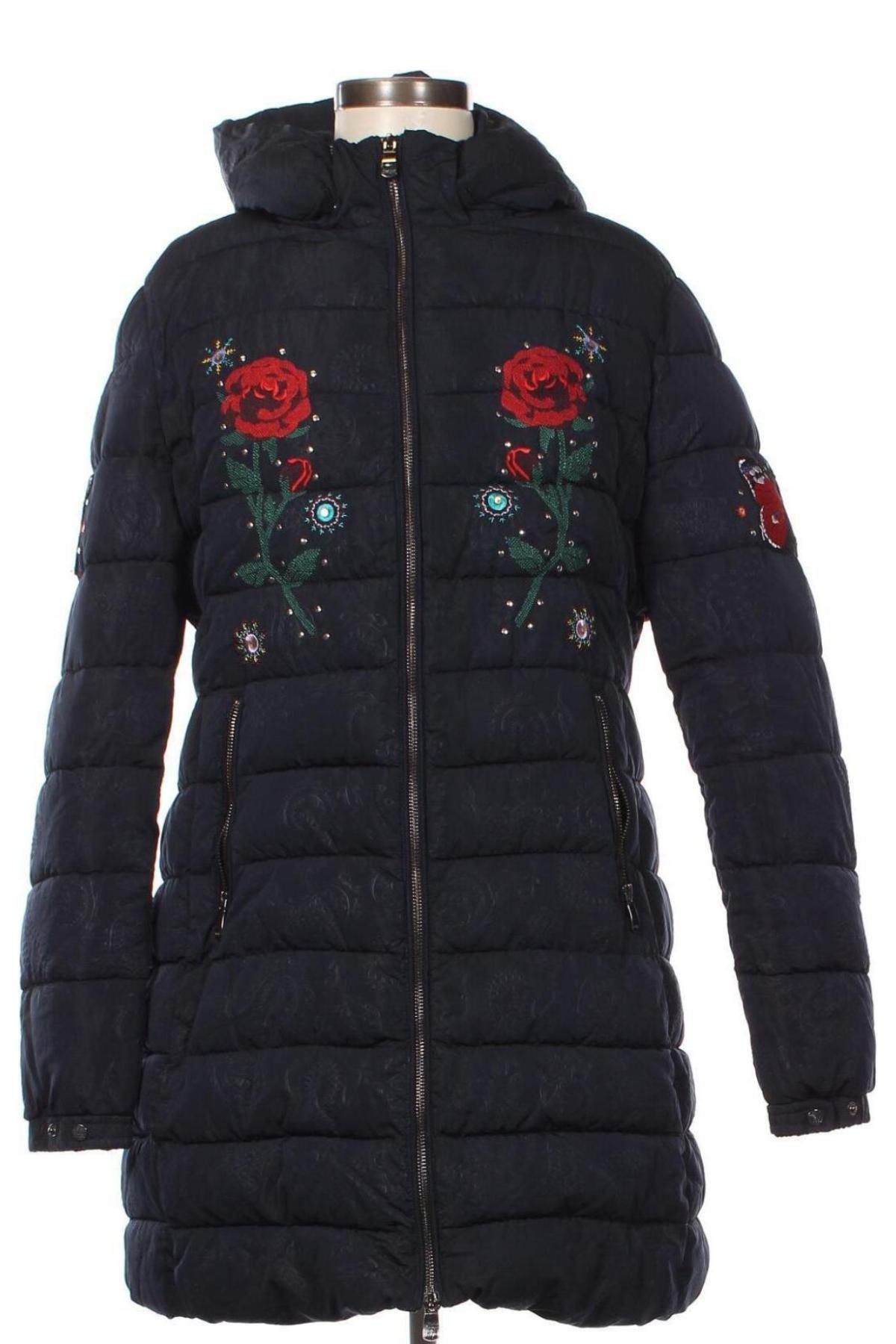 Dámská bunda  Desigual, Velikost XL, Barva Modrá, Cena  1 849,00 Kč