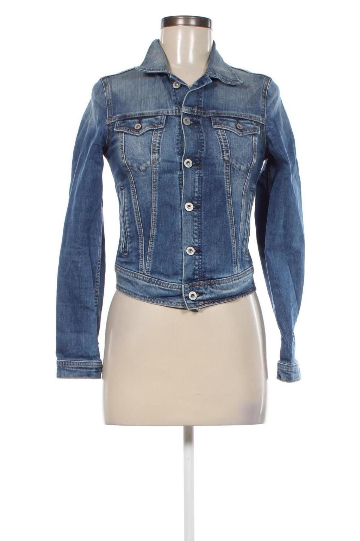 Damenjacke Pepe Jeans, Größe S, Farbe Blau, Preis 16,49 €