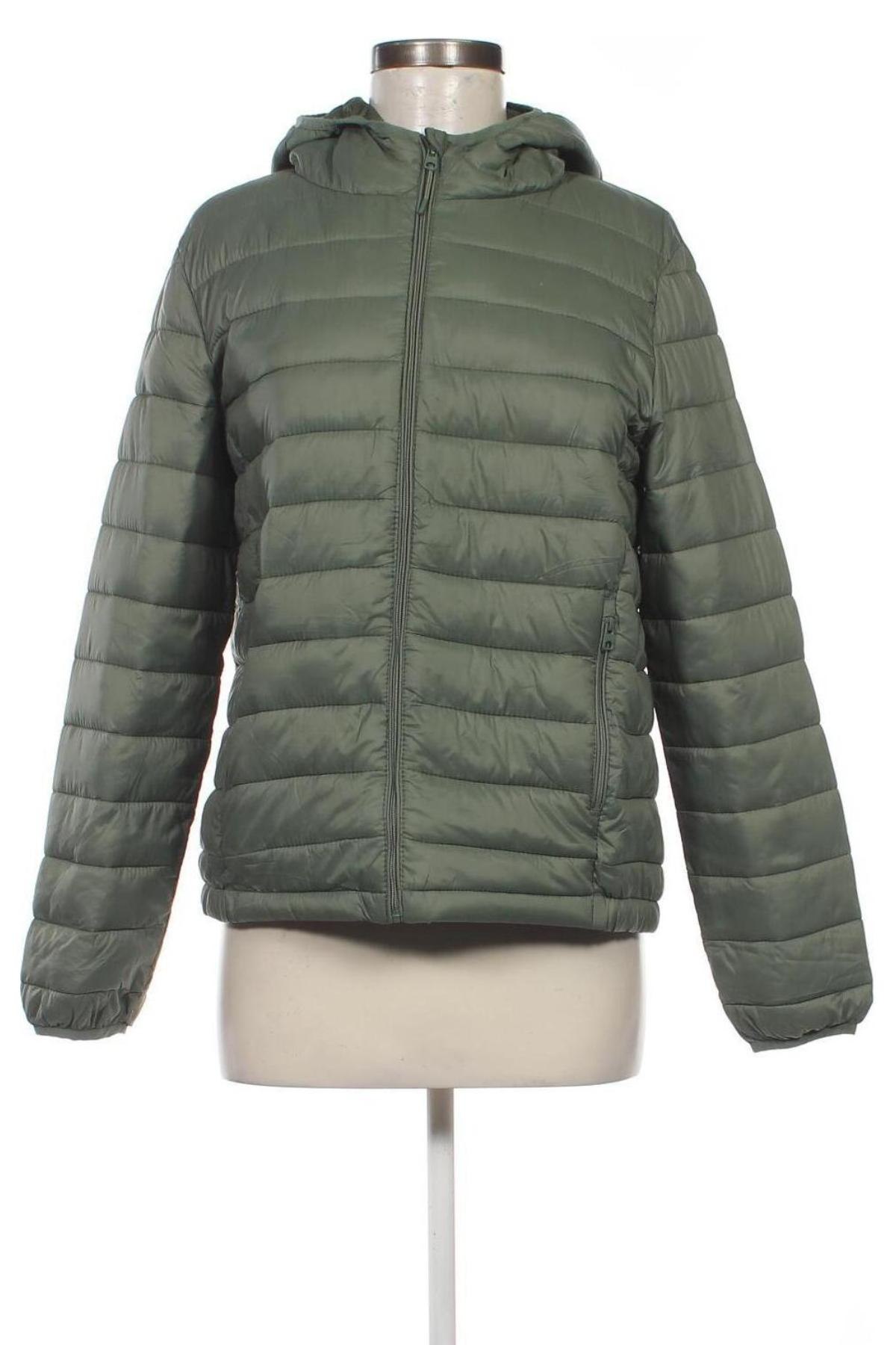 Dámska bunda  Pull&Bear, Veľkosť L, Farba Zelená, Cena  27,22 €