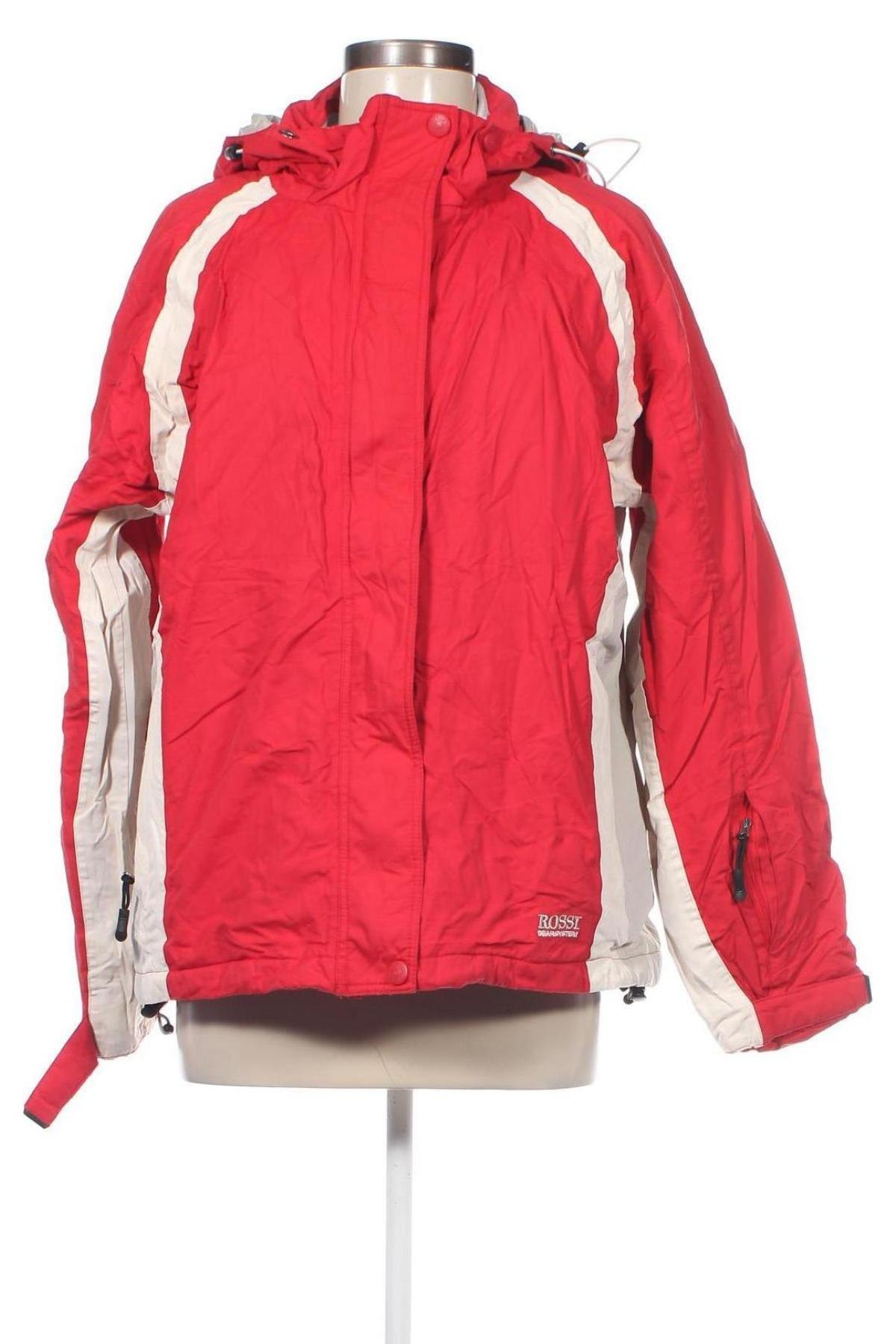 Damenjacke für Wintersports Vittorio Rossi, Größe M, Farbe Rot, Preis 23,99 €