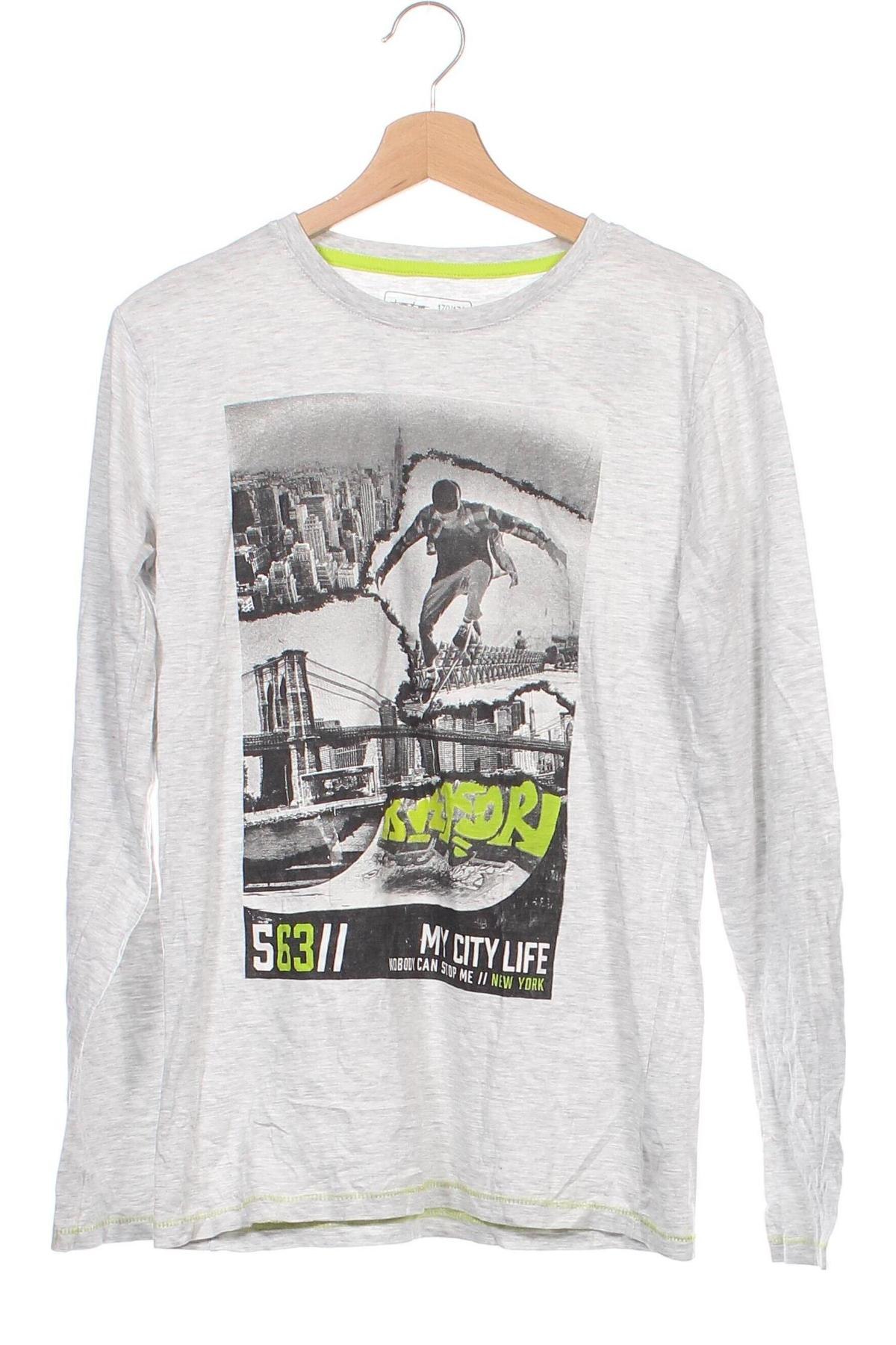 Kinder Shirt Chapter, Größe 15-18y/ 170-176 cm, Farbe Grau, Preis € 5,99