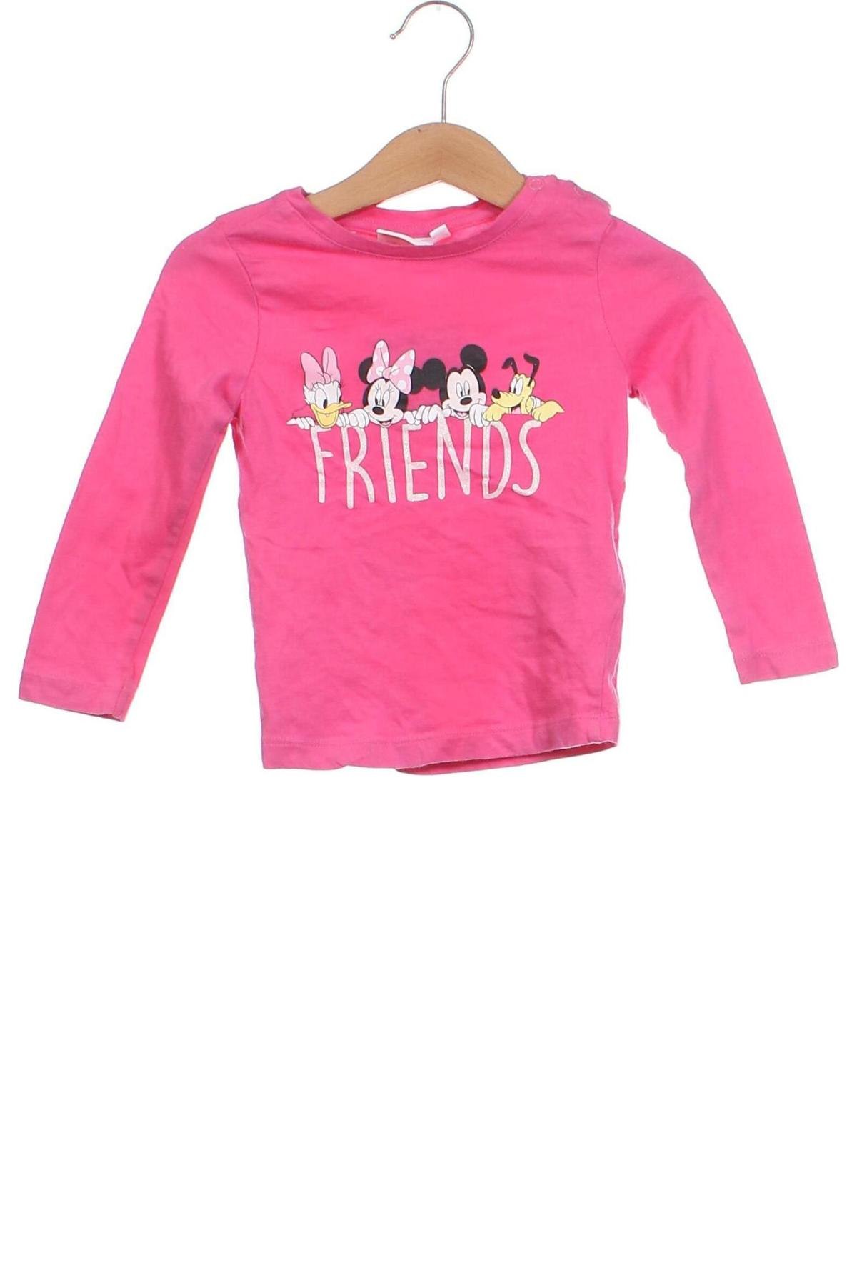 Kinder Shirt Disney, Größe 12-18m/ 80-86 cm, Farbe Rosa, Preis € 6,00