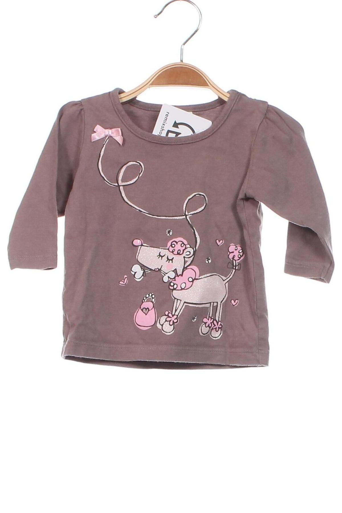 Kinder Shirt Next, Größe 2-3m/ 56-62 cm, Farbe Grau, Preis 5,99 €