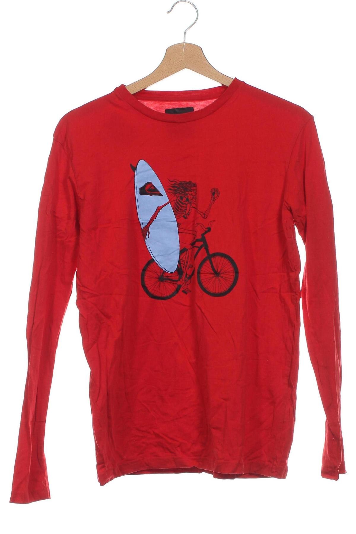 Kinder Shirt Quiksilver, Größe 15-18y/ 170-176 cm, Farbe Rot, Preis € 16,01