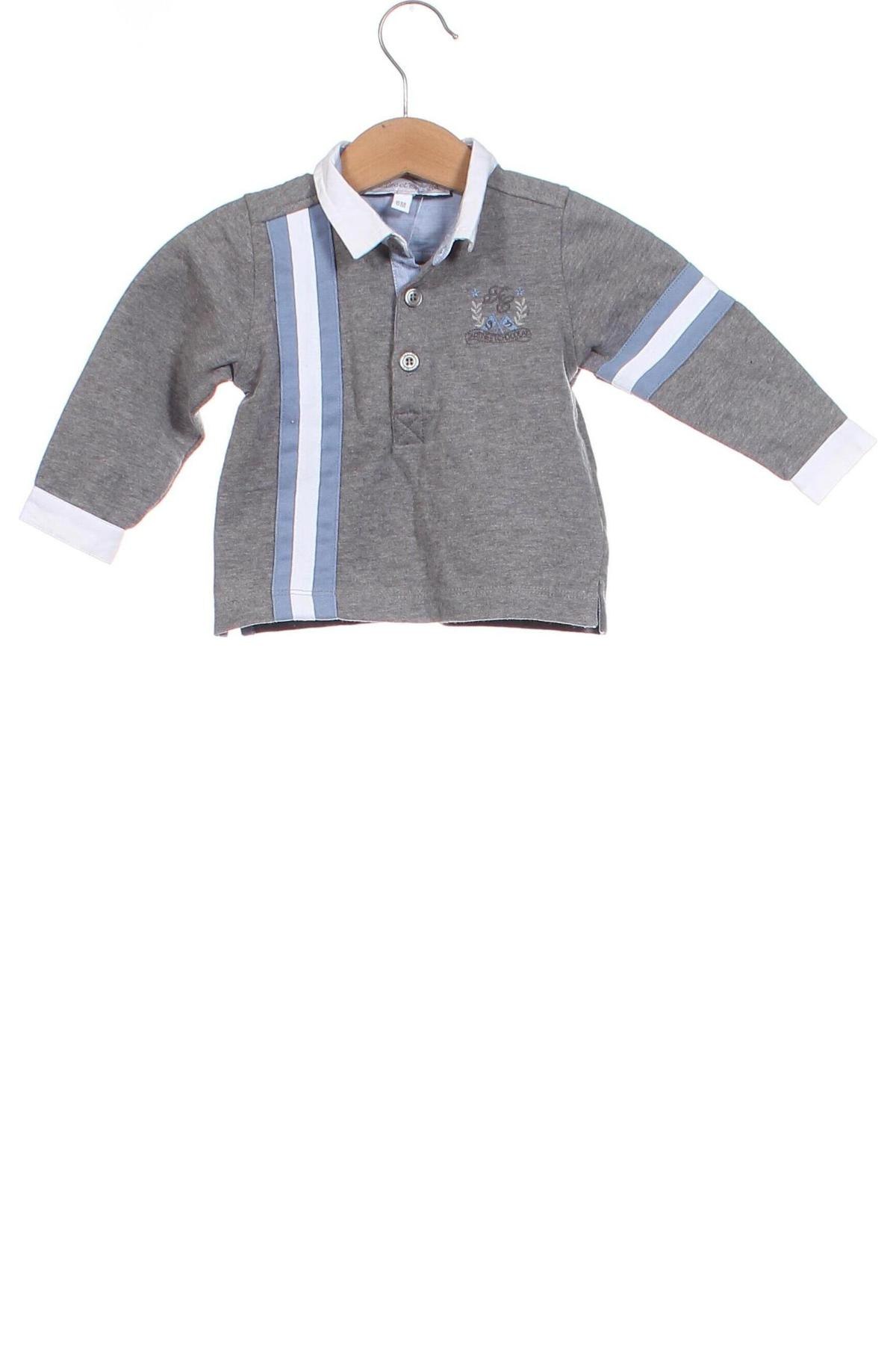 Kinder Shirt Tartine et Chocolat, Größe 3-6m/ 62-68 cm, Farbe Grau, Preis 7,49 €