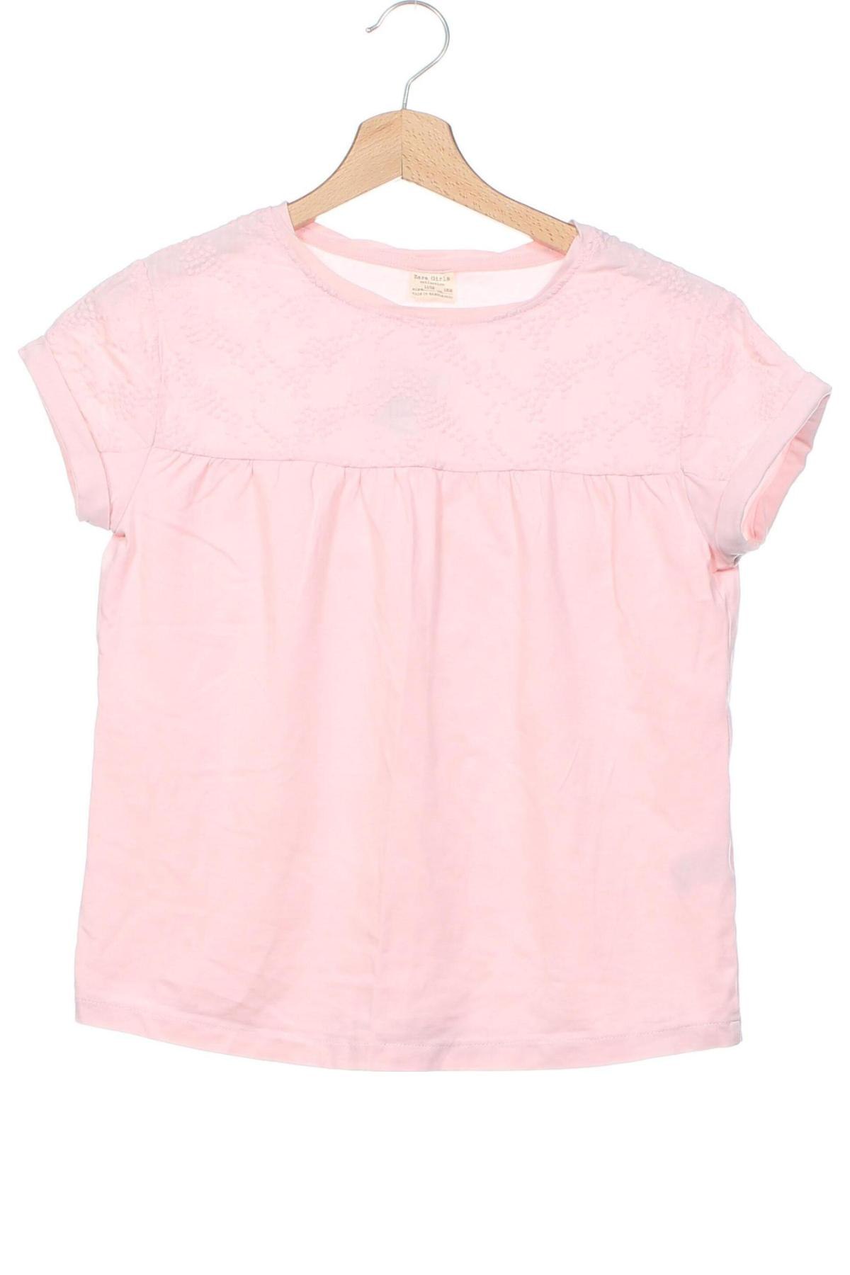 Kinder Shirt Zara, Größe 10-11y/ 146-152 cm, Farbe Rosa, Preis € 7,01