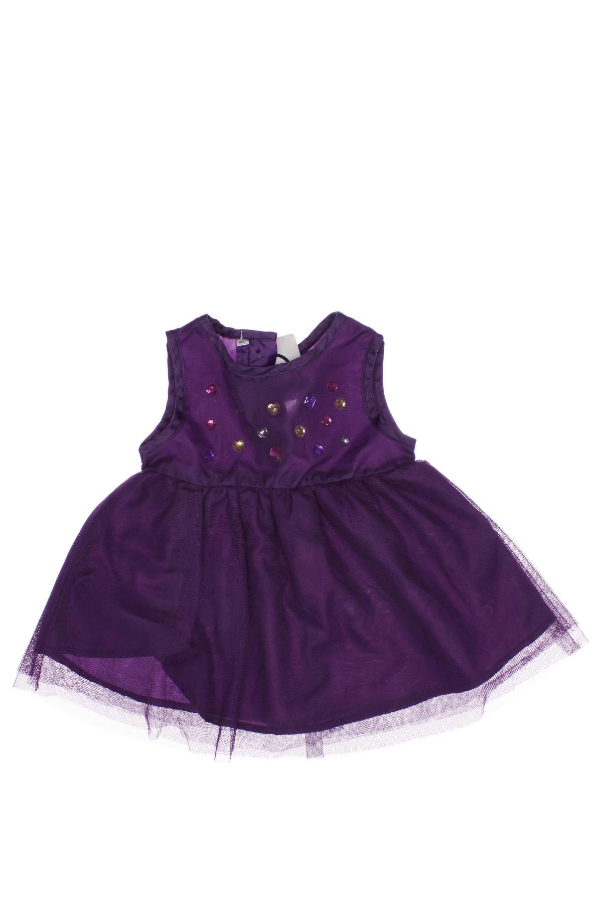 Kinderkleid, Größe 3-6m/ 62-68 cm, Farbe Lila, Preis € 2,79