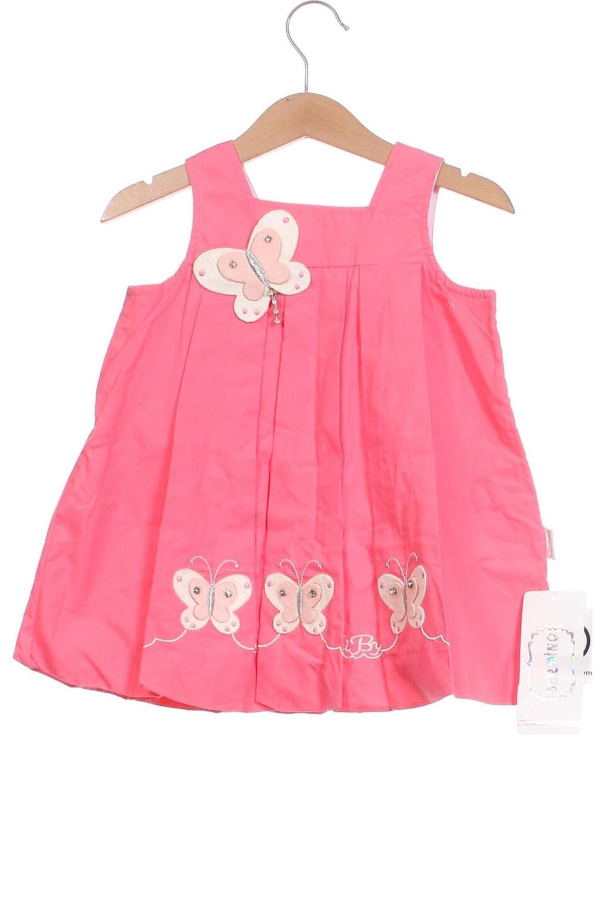 Kinderkleid, Größe 12-18m/ 80-86 cm, Farbe Rosa, Preis 5,79 €