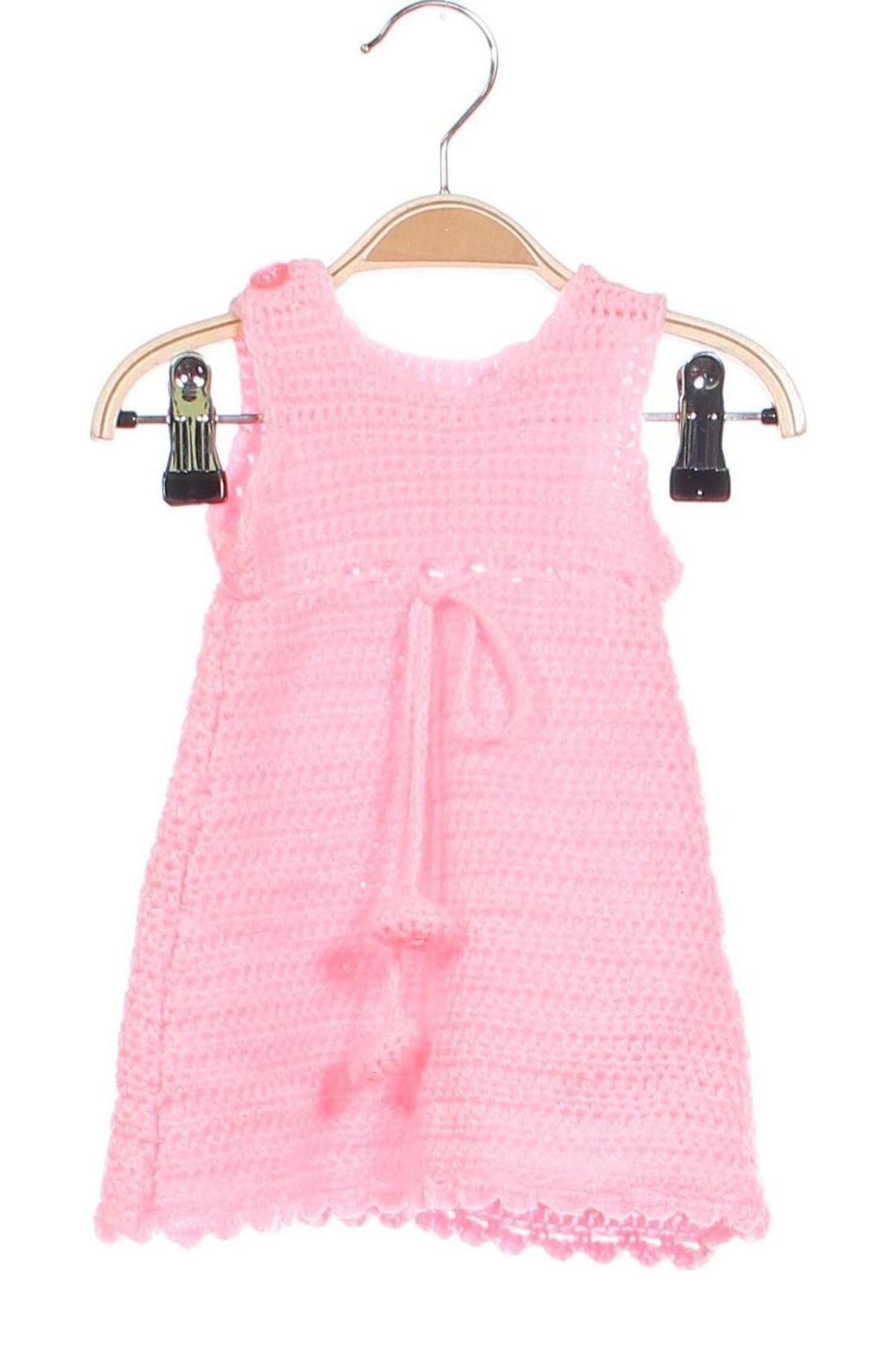 Kinderkleid, Größe 1-2m/ 50-56 cm, Farbe Rosa, Preis 4,99 €