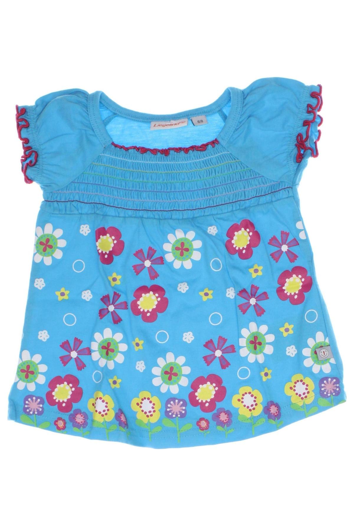 Kinderkleid Liegelind, Größe 6-9m/ 68-74 cm, Farbe Blau, Preis 5,99 €