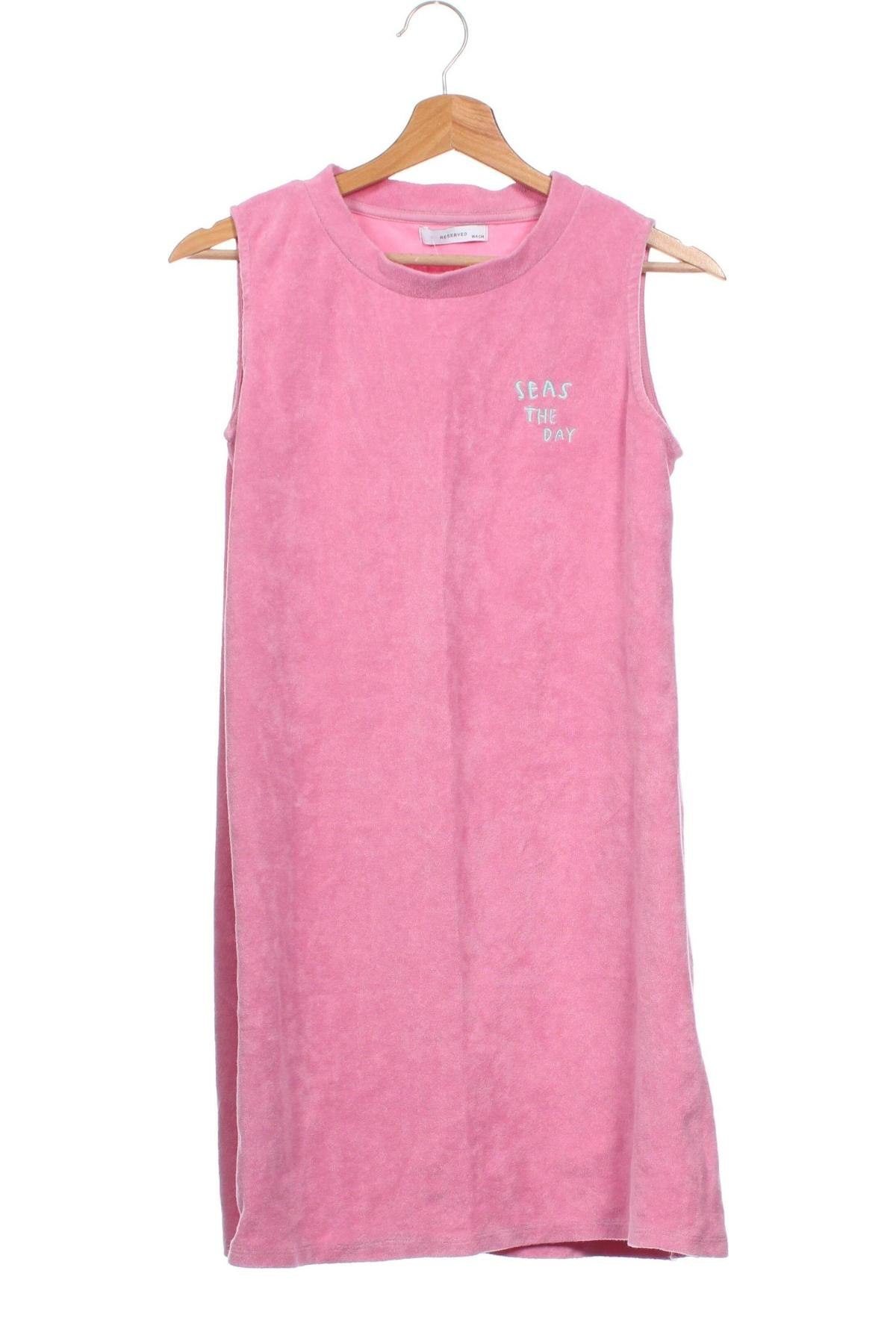 Kinderkleid Reserved, Größe 12-13y/ 158-164 cm, Farbe Rosa, Preis 2,49 €