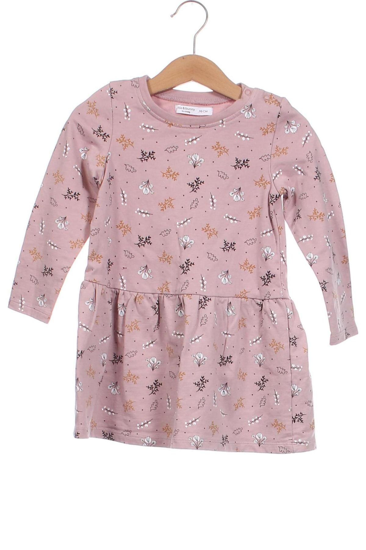 Kinderkleid Sinsay, Größe 18-24m/ 86-98 cm, Farbe Aschrosa, Preis € 4,99