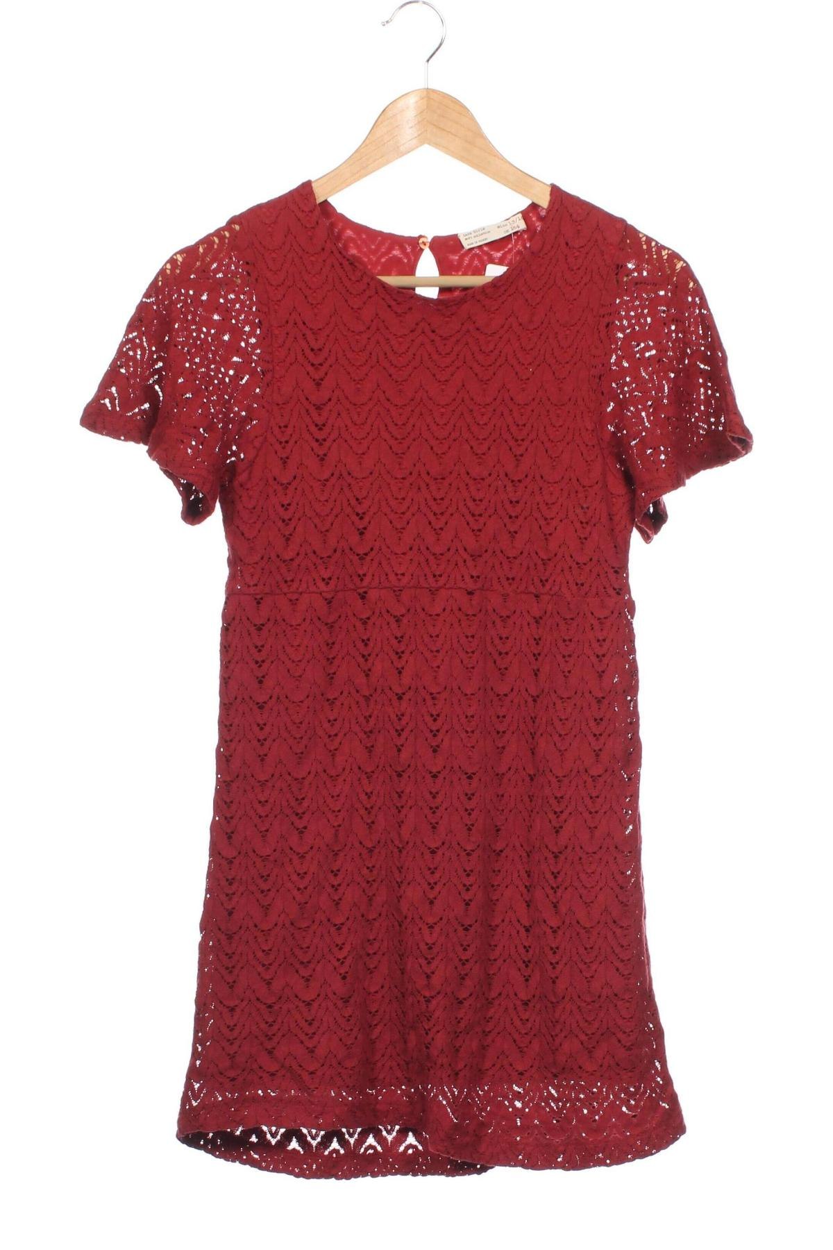 Kinderkleid Zara, Größe 13-14y/ 164-168 cm, Farbe Rot, Preis € 5,01