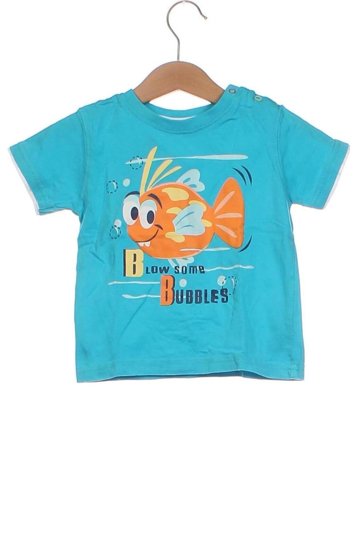 Dziecięcy T-shirt Ergee, Rozmiar 9-12m/ 74-80 cm, Kolor Niebieski, Cena 26,97 zł