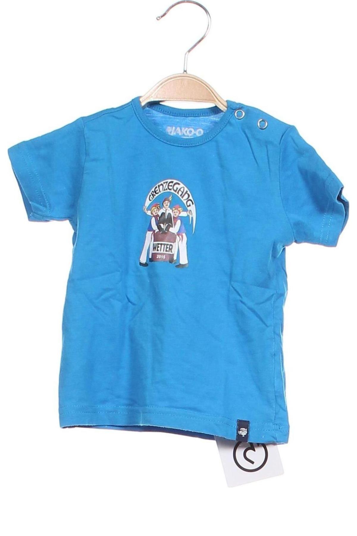 Dziecięcy T-shirt Jako-O, Rozmiar 6-9m/ 68-74 cm, Kolor Niebieski, Cena 8,99 zł