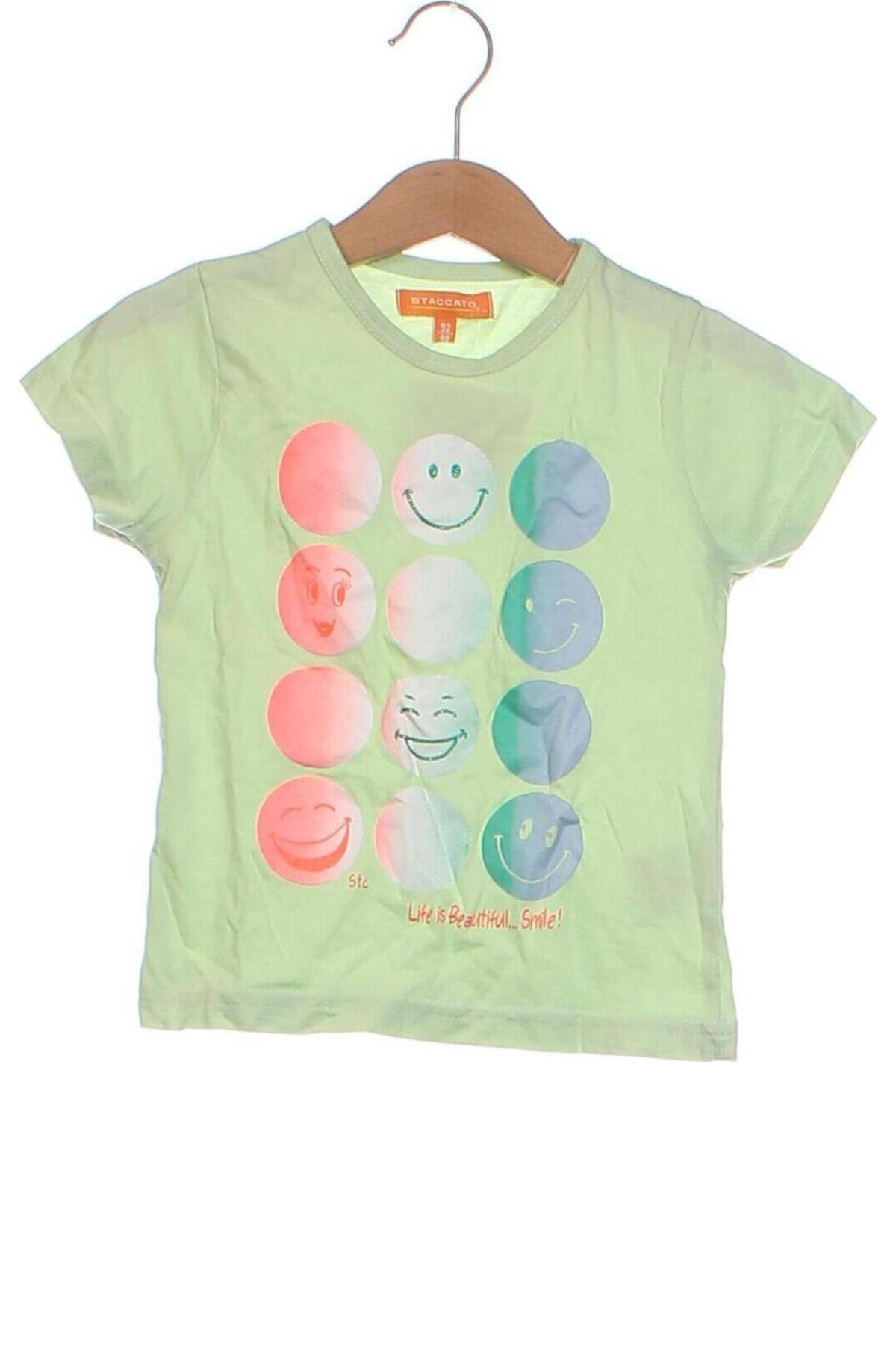 Tricou pentru copii Staccato, Mărime 18-24m/ 86-98 cm, Culoare Verde, Preț 39,90 Lei