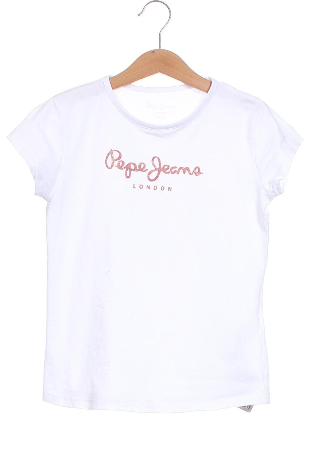 Dziecięca tunika Pepe Jeans, Rozmiar 6-7y/ 122-128 cm, Kolor Biały, Cena 181,25 zł