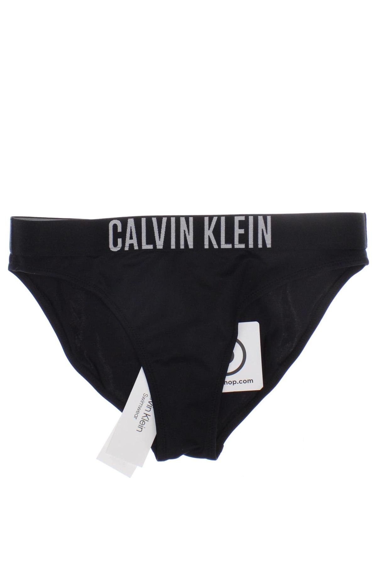 Strój kąpielowy dziecięcy Calvin Klein Swimwear, Rozmiar 12-13y/ 158-164 cm, Kolor Czarny, Cena 82,99 zł