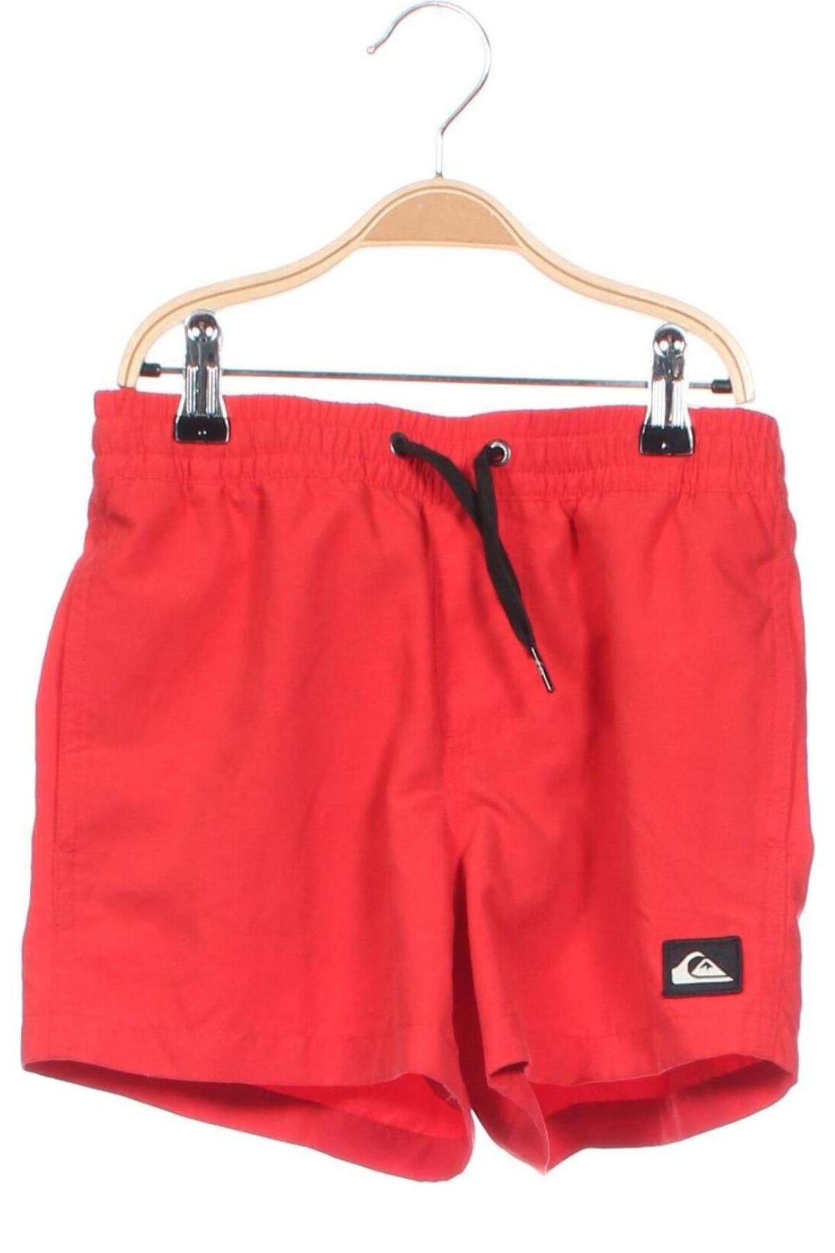 Kinderbadeanzug Quiksilver, Größe 9-10y/ 140-146 cm, Farbe Rot, Preis 20,10 €