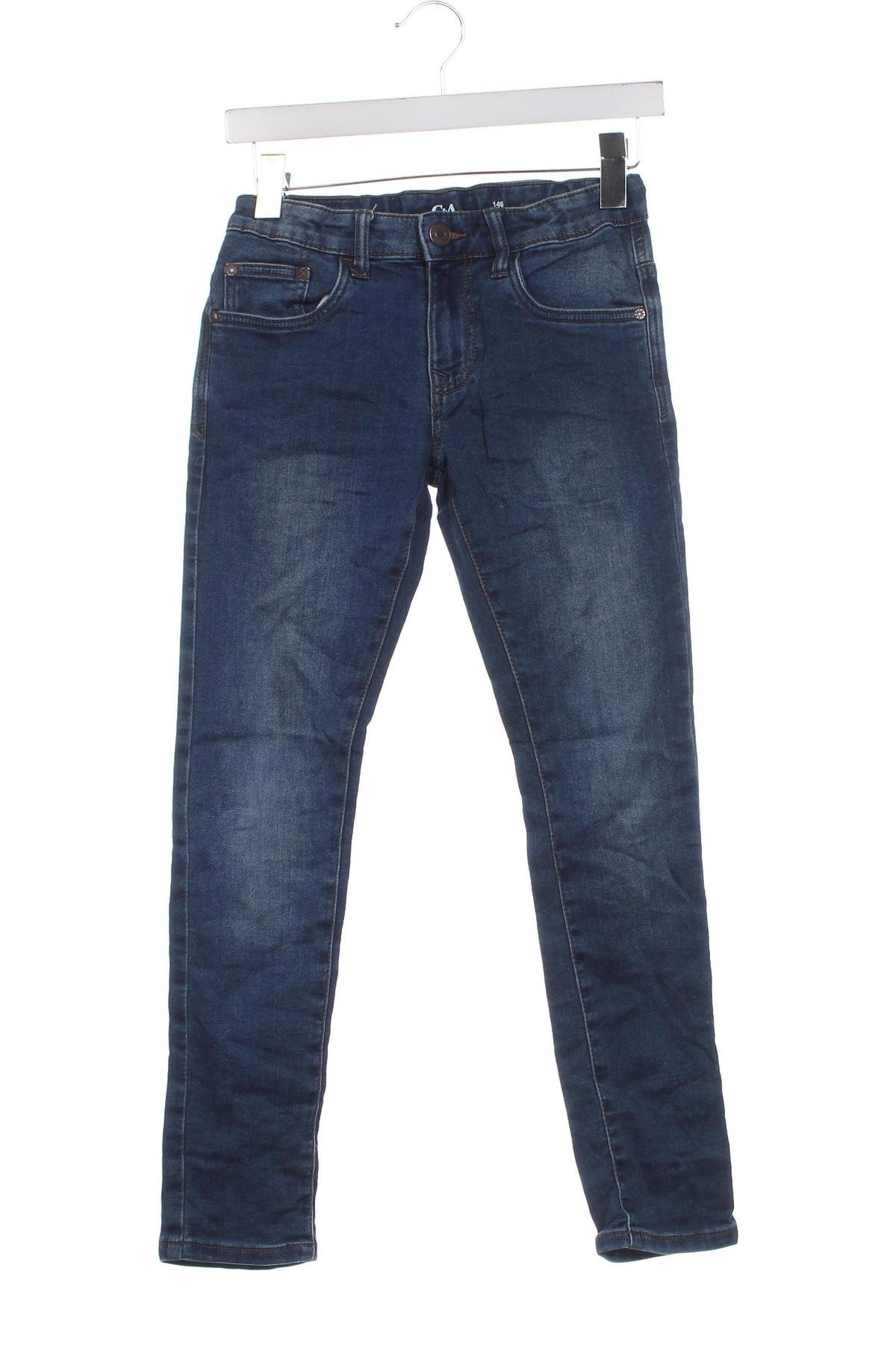 Kinderjeans C&A, Größe 9-10y/ 140-146 cm, Farbe Blau, Preis 22,27 €