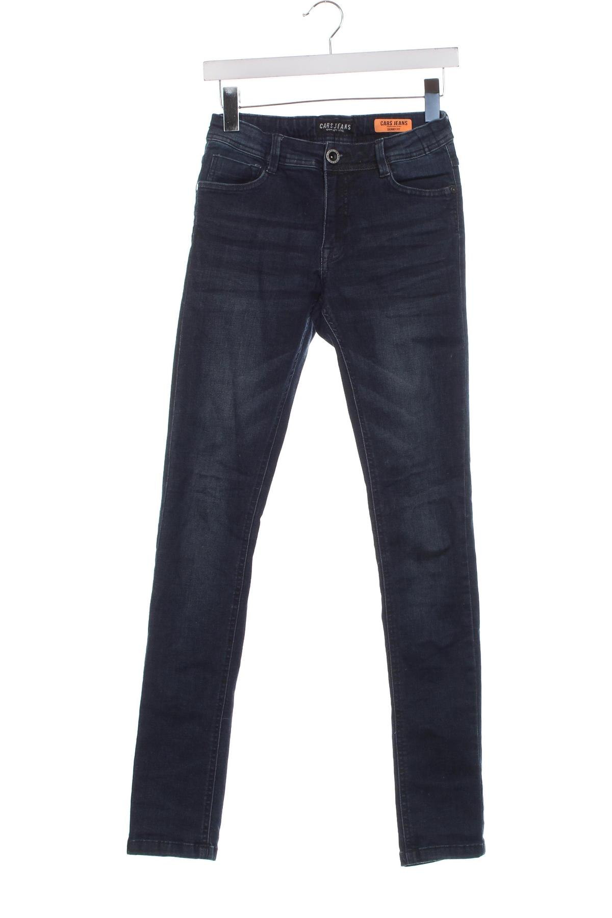 Blugi pentru copii Cars Jeans, Mărime 14-15y/ 168-170 cm, Culoare Albastru, Preț 16,99 Lei