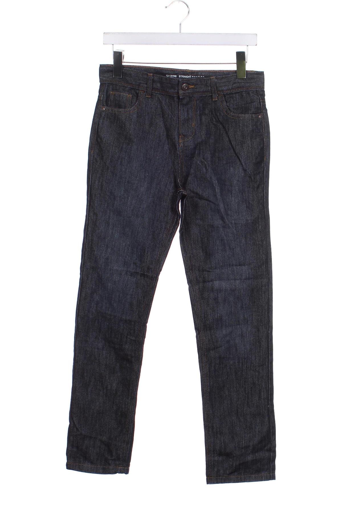 Dětské džíny  Denim Co., Velikost 12-13y/ 158-164 cm, Barva Modrá, Cena  149,00 Kč