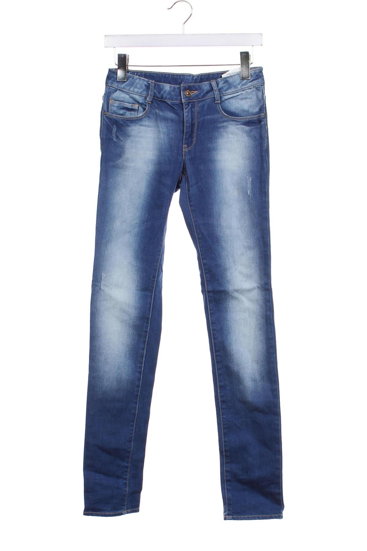 Dziecięce jeansy Zara Kids, Rozmiar 13-14y/ 164-168 cm, Kolor Niebieski, Cena 57,57 zł