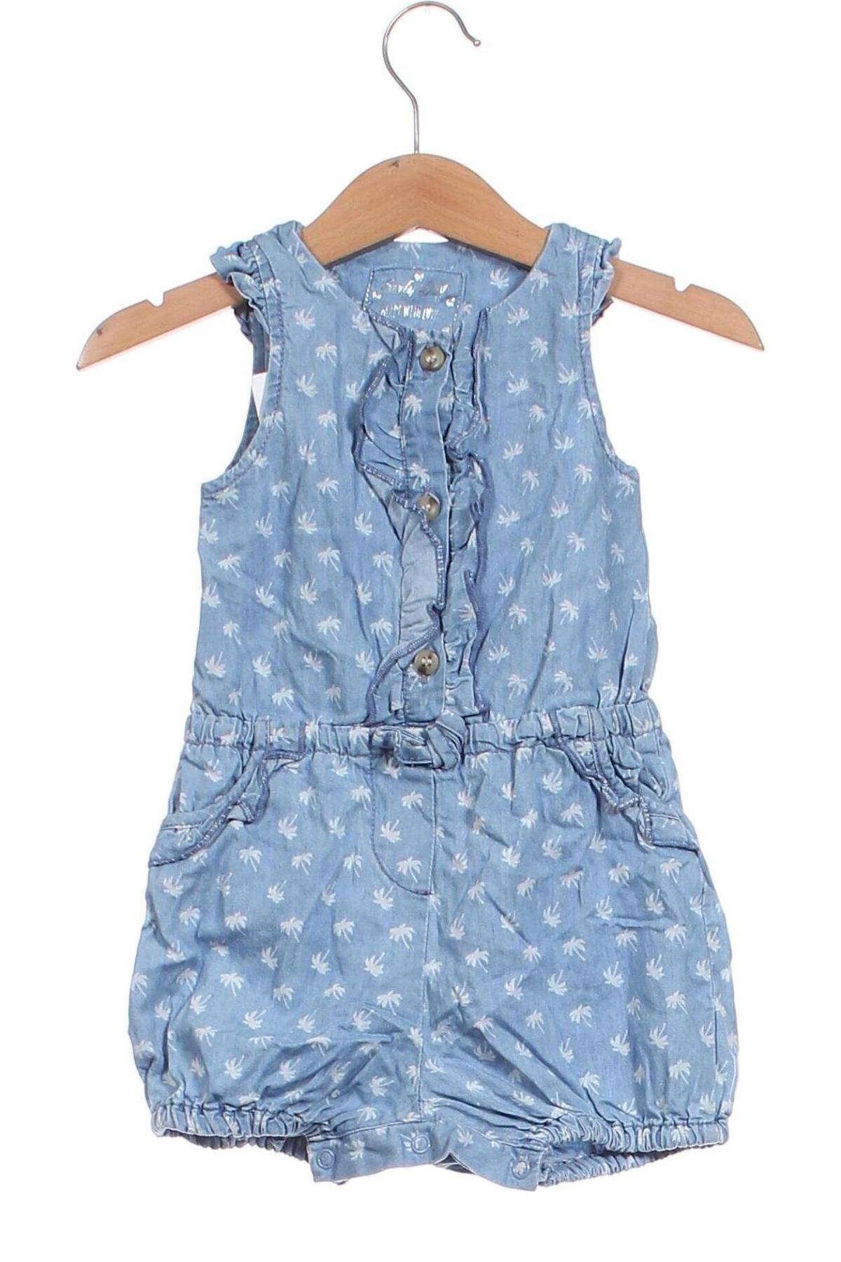 Kinder Overall Early Days, Größe 9-12m/ 74-80 cm, Farbe Blau, Preis 9,99 €