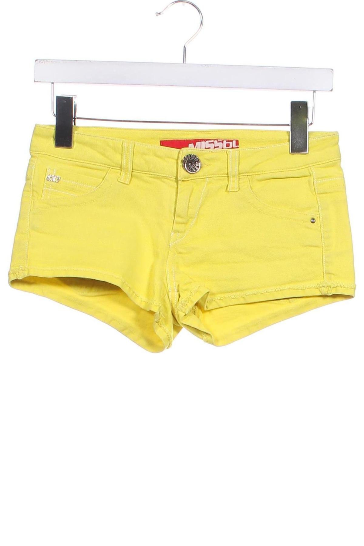 Kinder Shorts Miss Sixty, Größe 12-13y/ 158-164 cm, Farbe Gelb, Preis € 5,99