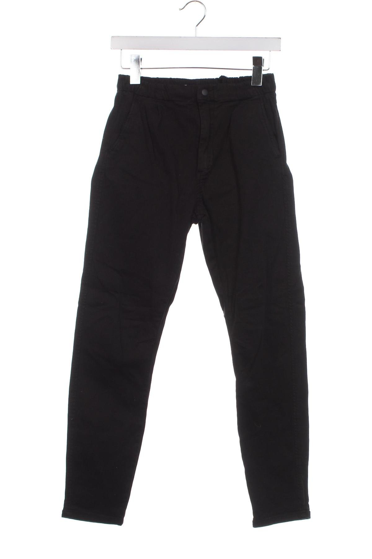 Pantaloni pentru copii Zara, Mărime 11-12y/ 152-158 cm, Culoare Negru, Preț 46,05 Lei