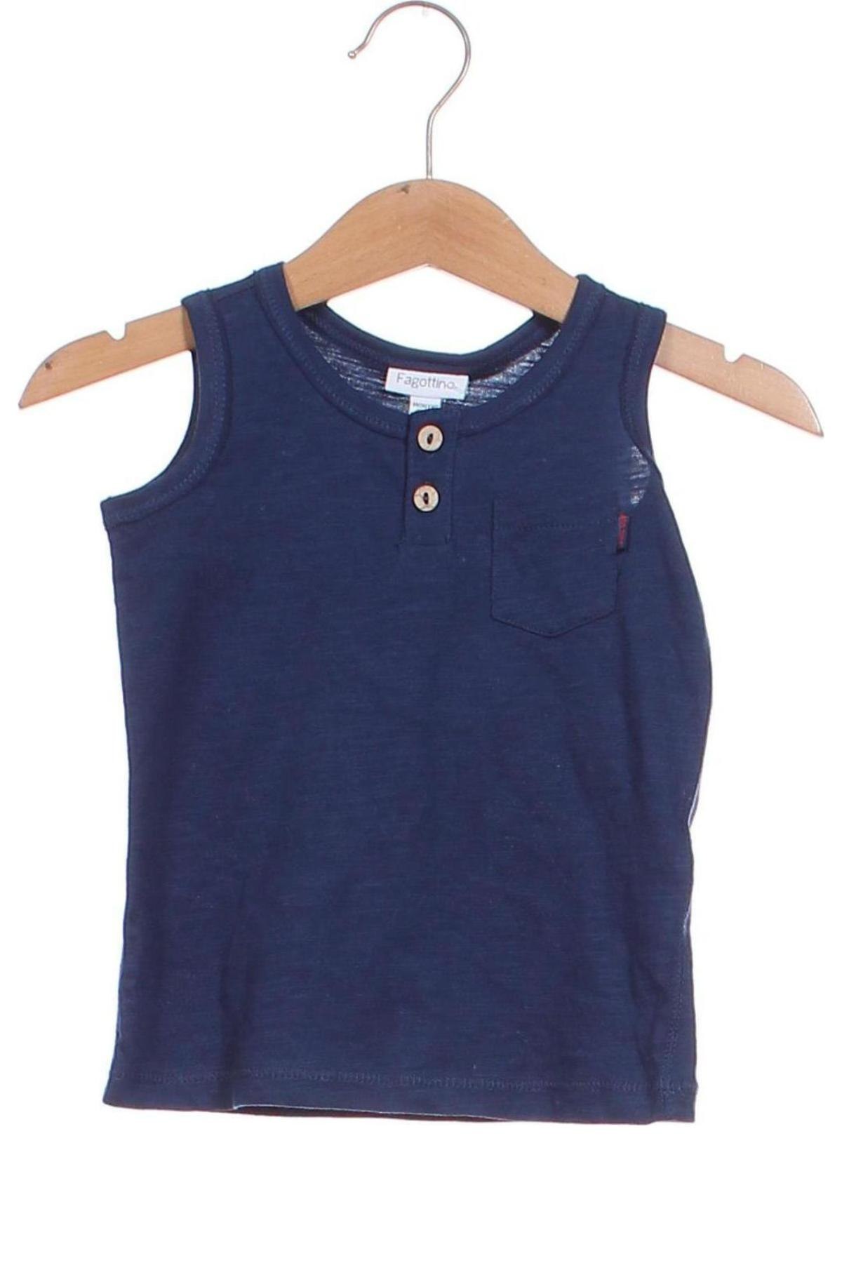 Kinder Top Fagottino By Oviesse, Größe 9-12m/ 74-80 cm, Farbe Blau, Preis € 3,99