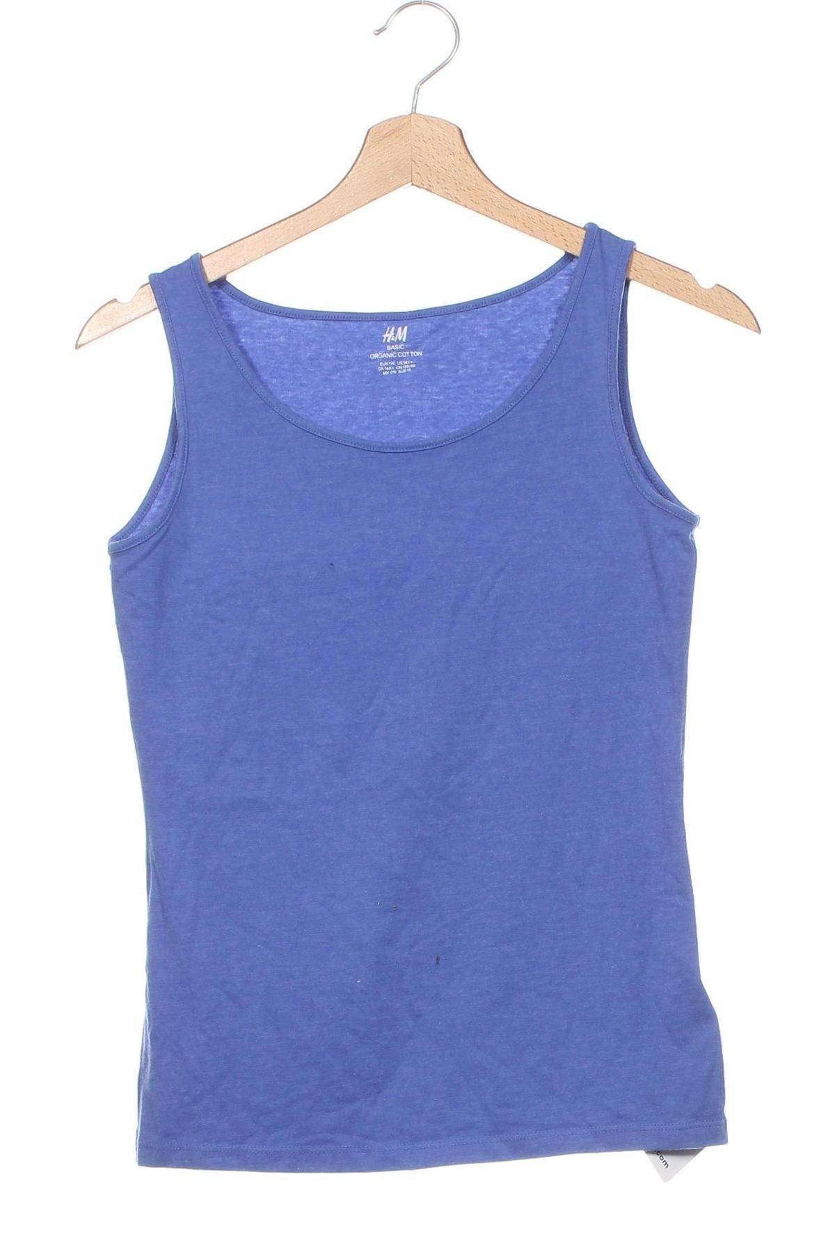 Kinder Top H&M, Größe 15-18y/ 170-176 cm, Farbe Blau, Preis € 1,99