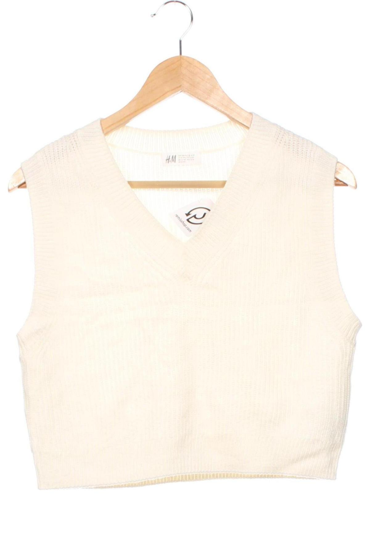 Kinderpullover H&M, Größe 12-13y/ 158-164 cm, Farbe Ecru, Preis € 4,99