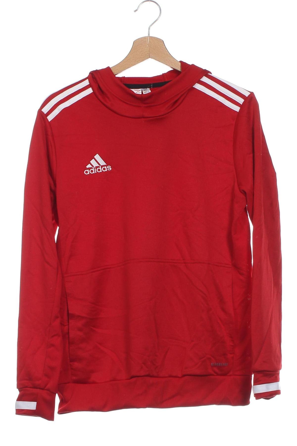 Παιδικό φούτερ Adidas, Μέγεθος 13-14y/ 164-168 εκ., Χρώμα Κόκκινο, Τιμή 27,84 €