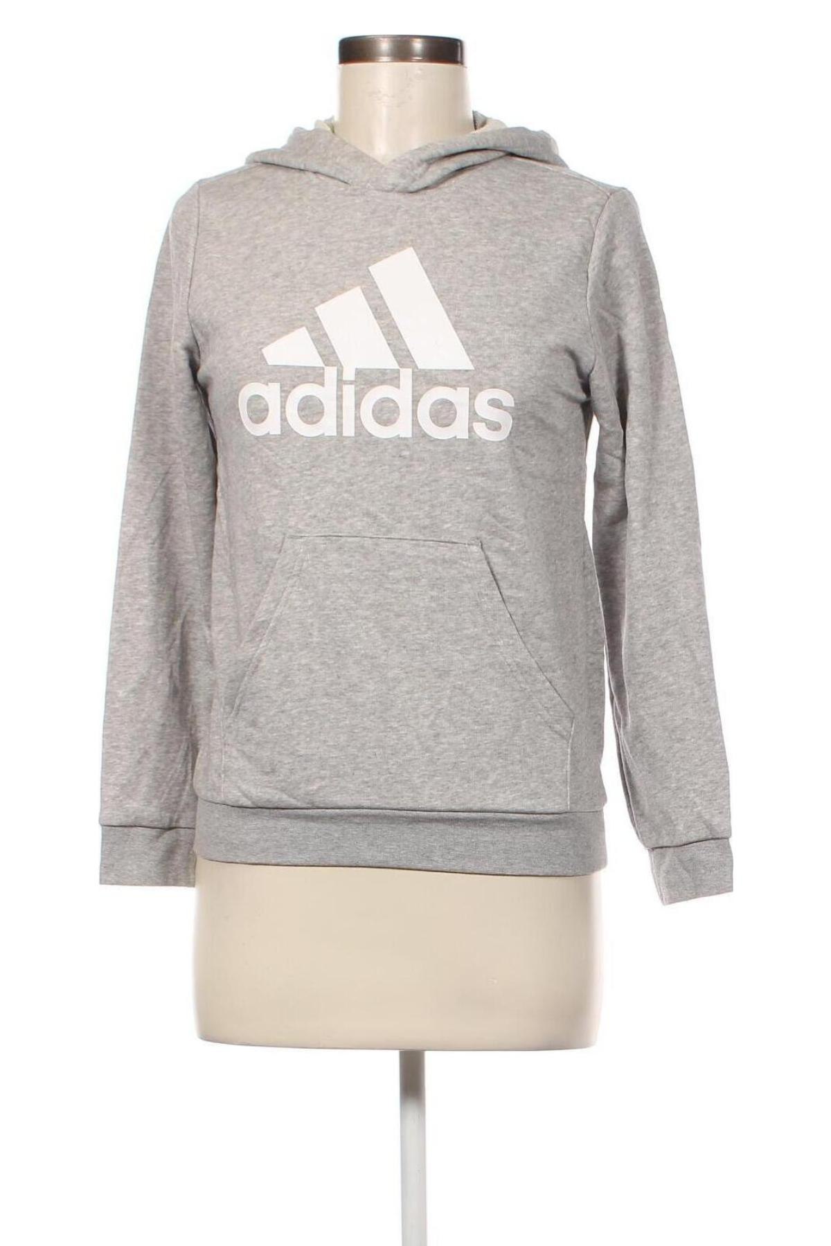 Dziecięca bluza Adidas, Rozmiar 11-12y/ 152-158 cm, Kolor Szary, Cena 143,93 zł