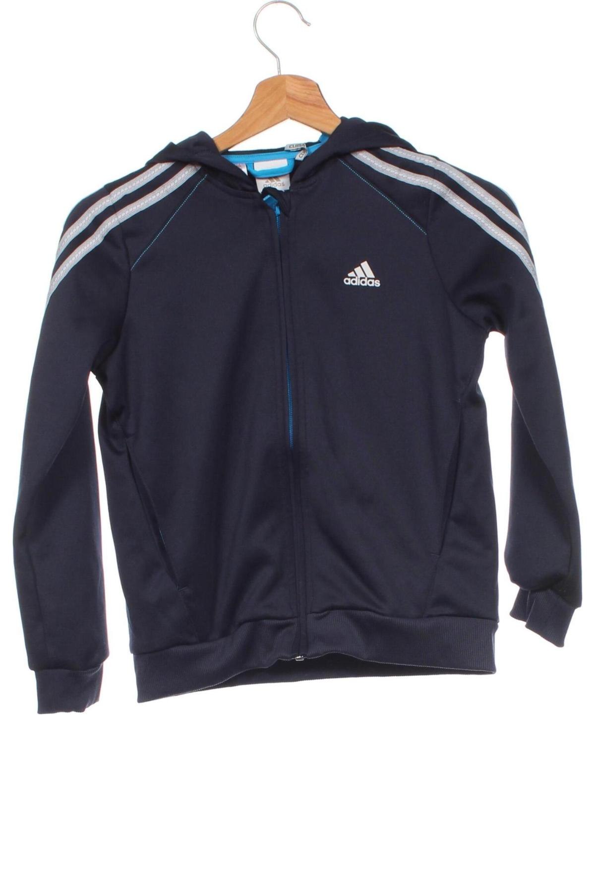 Hanorac pentru copii Adidas, Mărime 8-9y/ 134-140 cm, Culoare Albastru, Preț 114,30 Lei