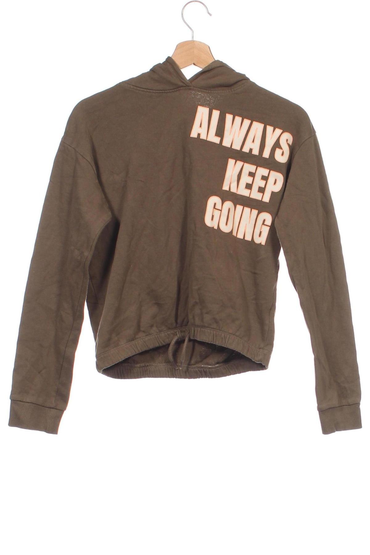 Kinder Sweatshirts Name It, Größe 12-13y/ 158-164 cm, Farbe Grün, Preis € 12,49