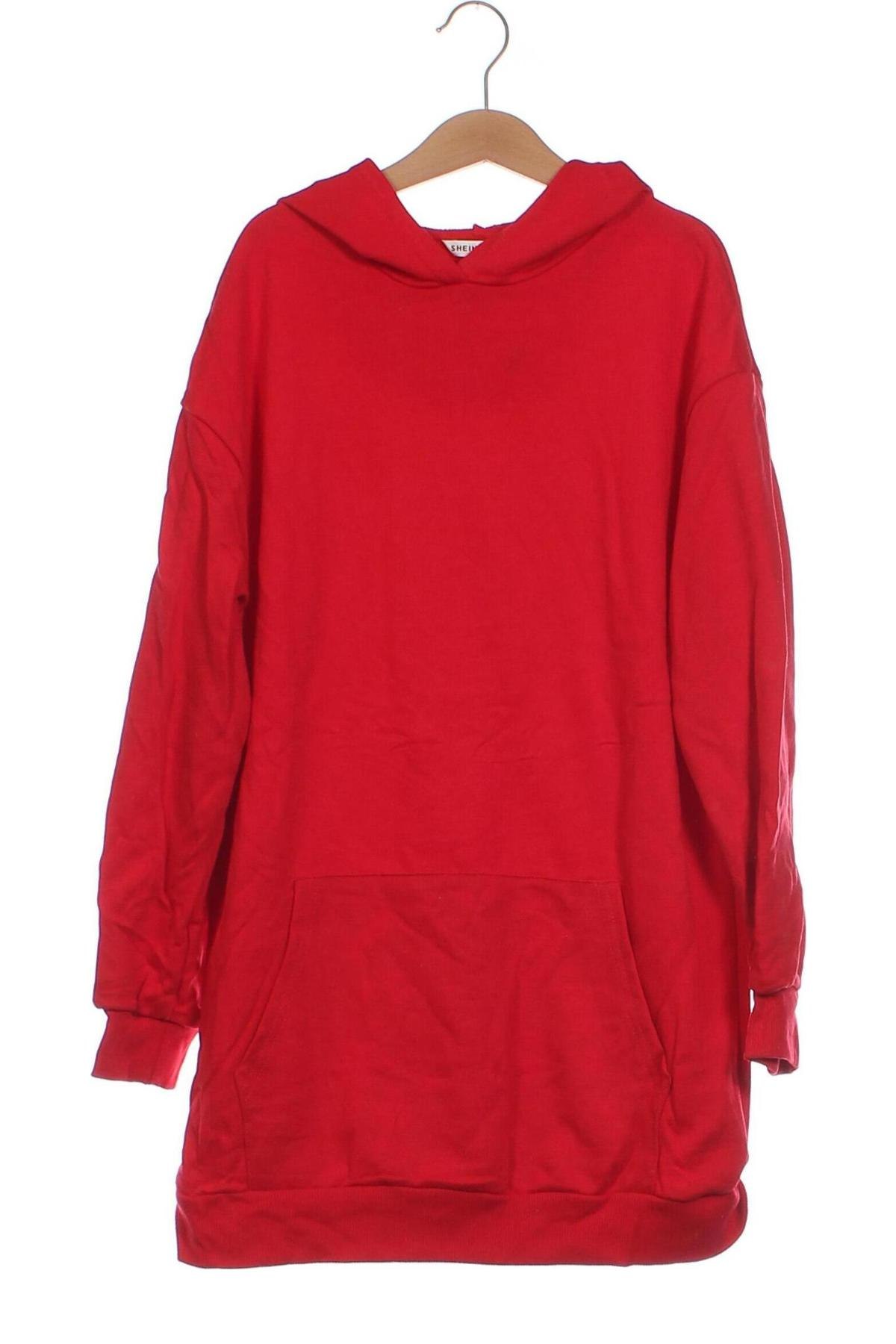 Kinder Sweatshirts SHEIN, Größe 11-12y/ 152-158 cm, Farbe Rot, Preis 6,99 €