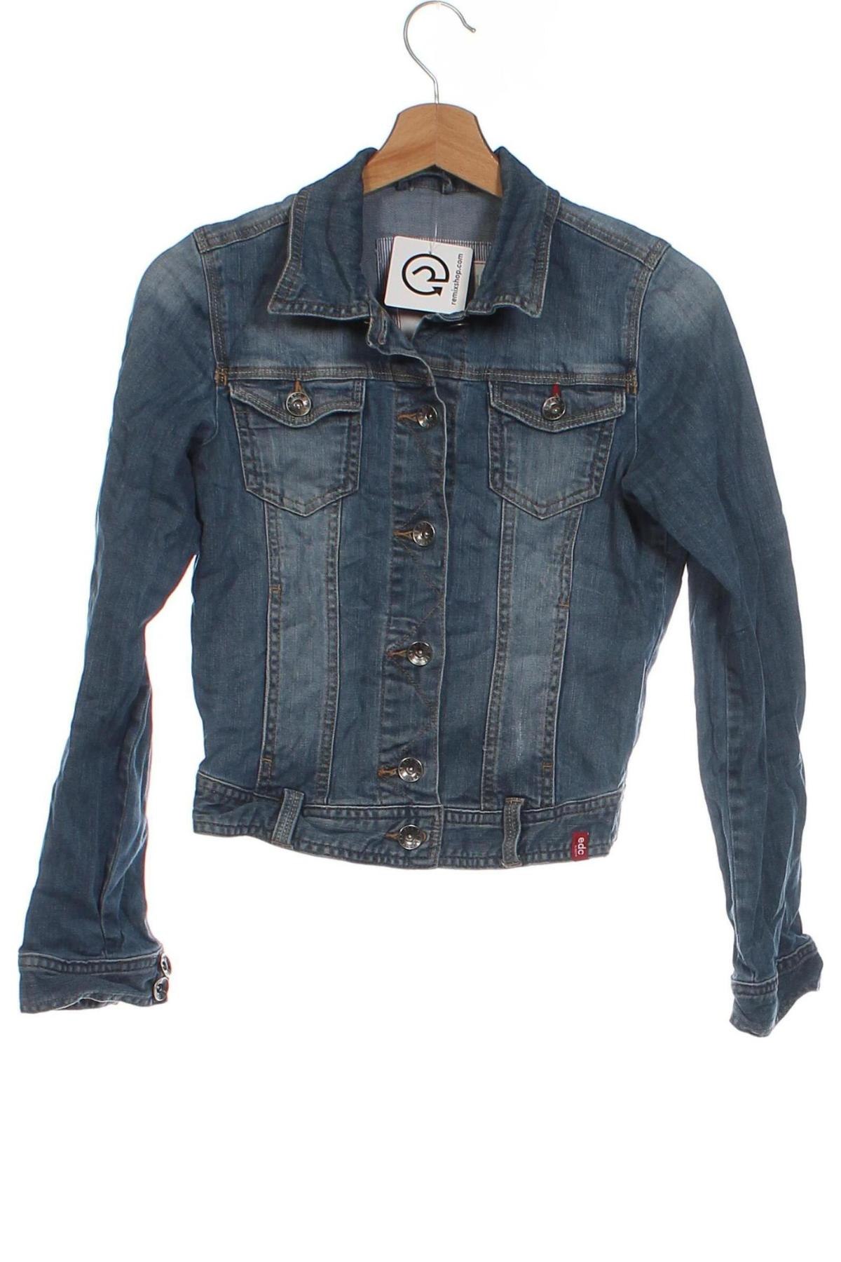 Kinder Jeansjacke Edc By Esprit, Größe 14-15y/ 168-170 cm, Farbe Blau, Preis 6,99 €