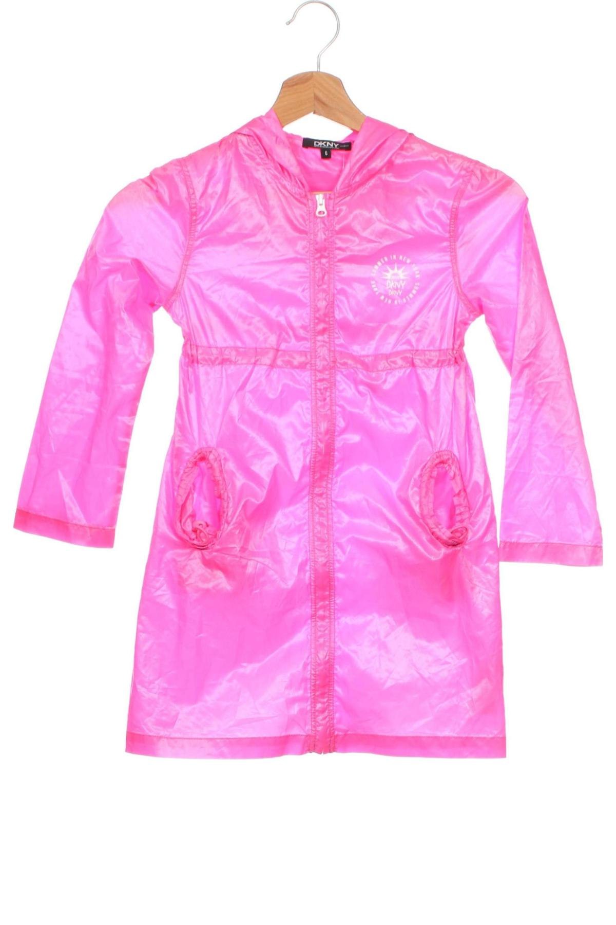 Kinderjacke DKNY, Größe 4-5y/ 110-116 cm, Farbe Rosa, Preis 25,72 €