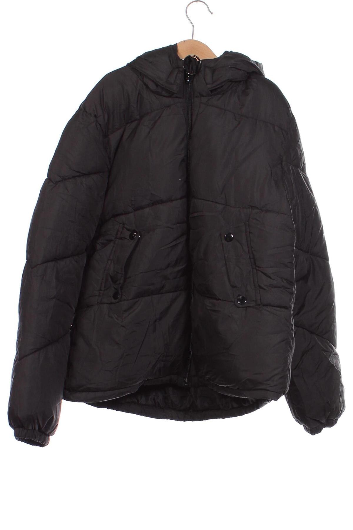 Kinderjacke H&M, Größe 12-13y/ 158-164 cm, Farbe Schwarz, Preis 16,49 €