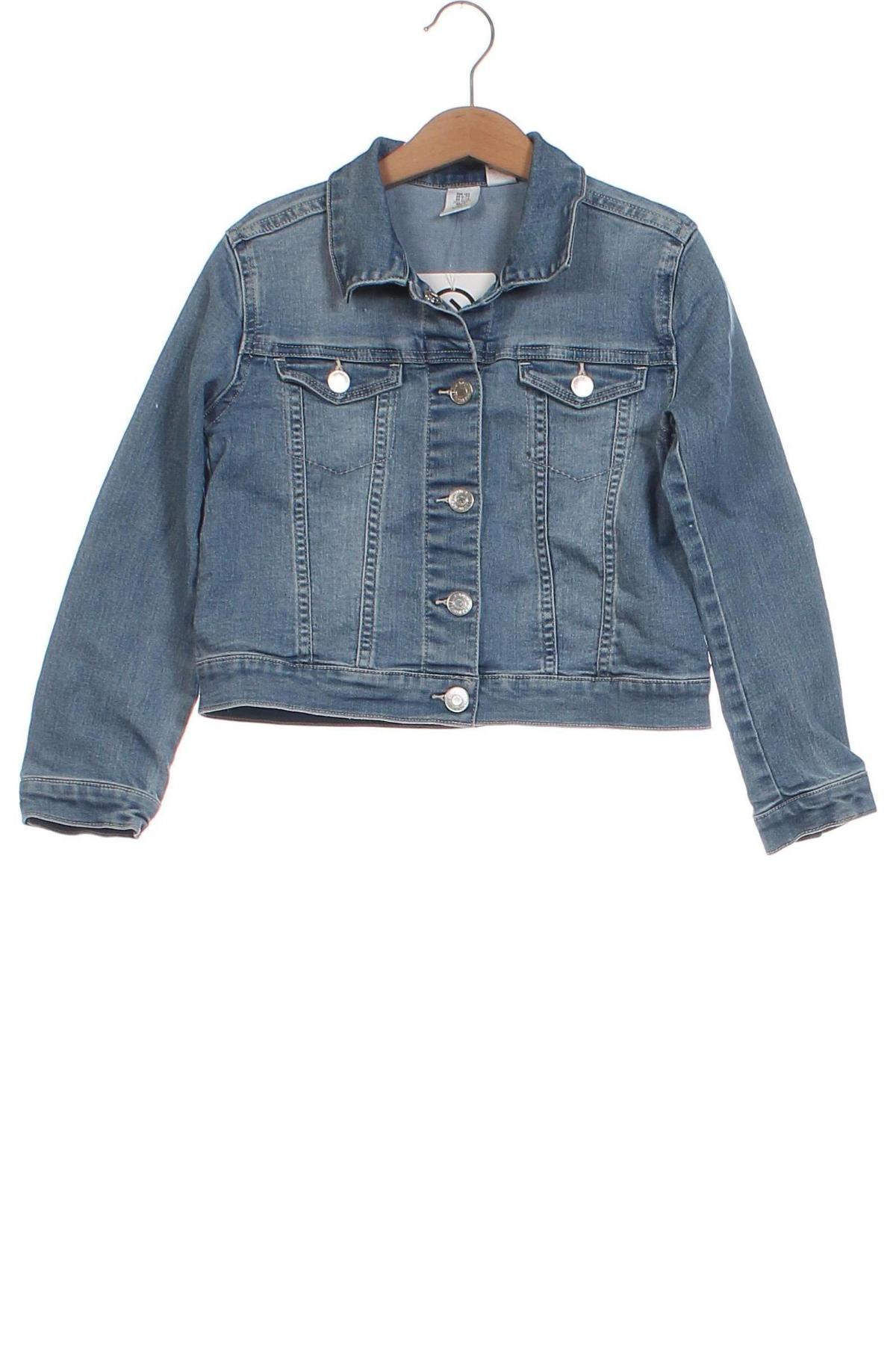 Kinderjacke H&M, Größe 6-7y/ 122-128 cm, Farbe Blau, Preis € 8,99