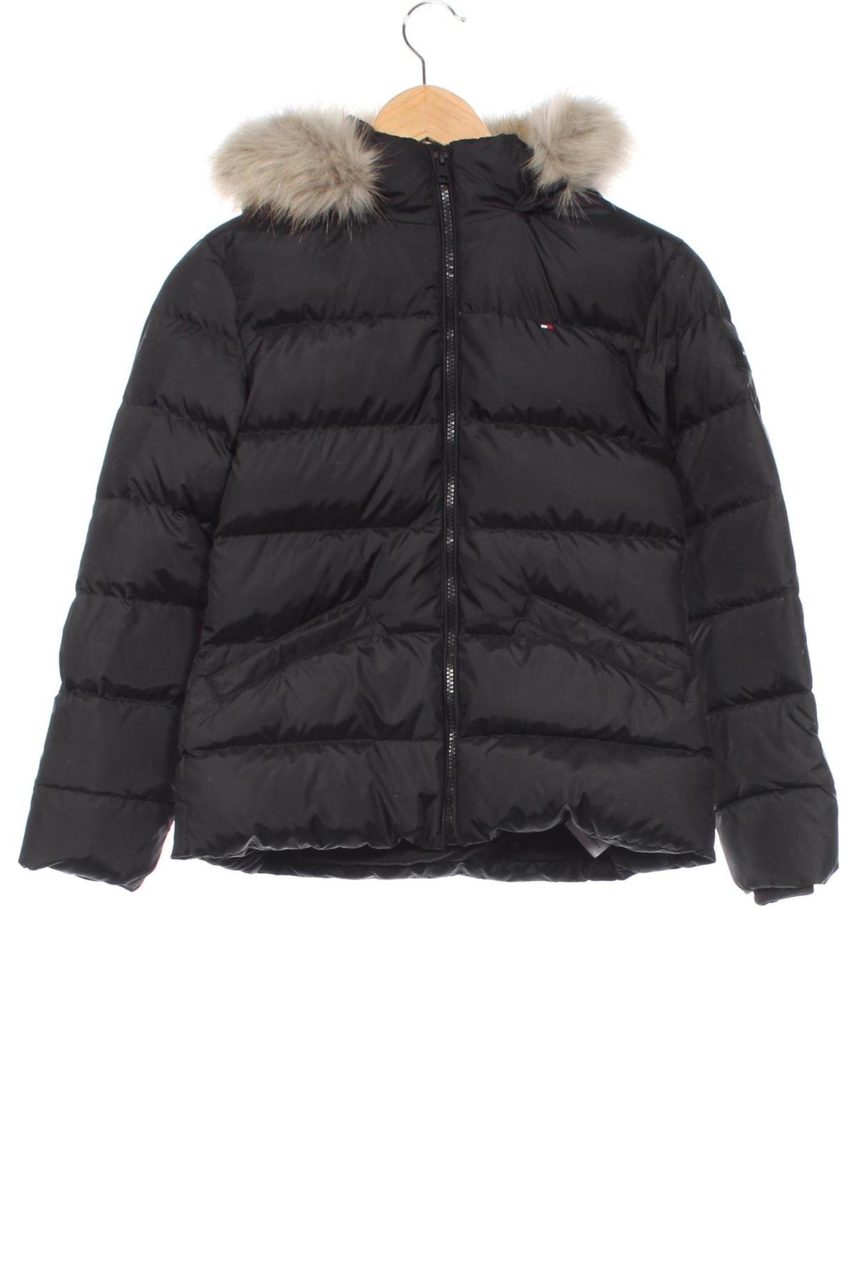 Detská bunda  Tommy Hilfiger, Veľkosť 10-11y/ 146-152 cm, Farba Čierna, Cena  87,45 €