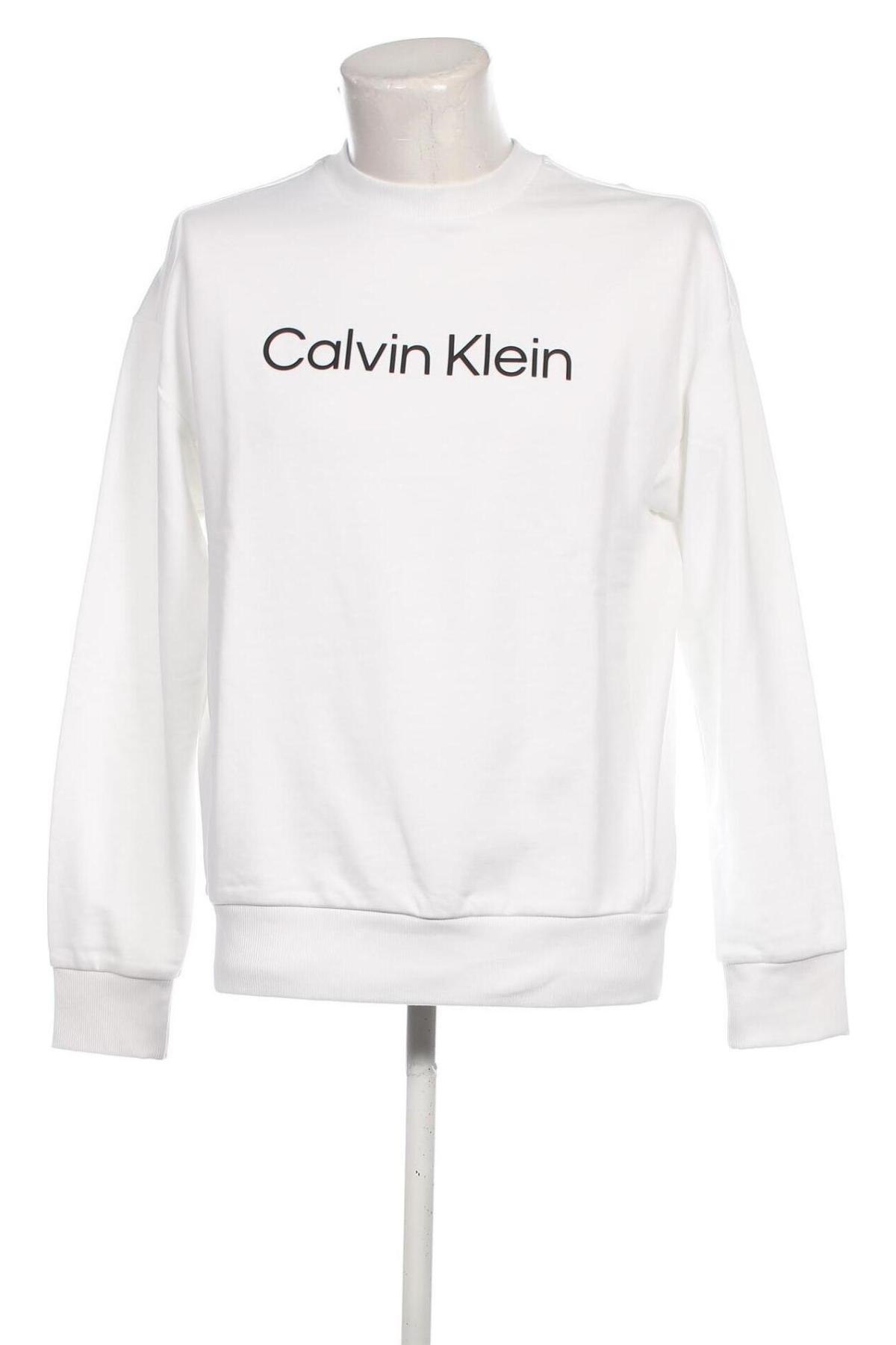 Bluză de bărbați Calvin Klein, Mărime S, Culoare Alb, Preț 407,89 Lei