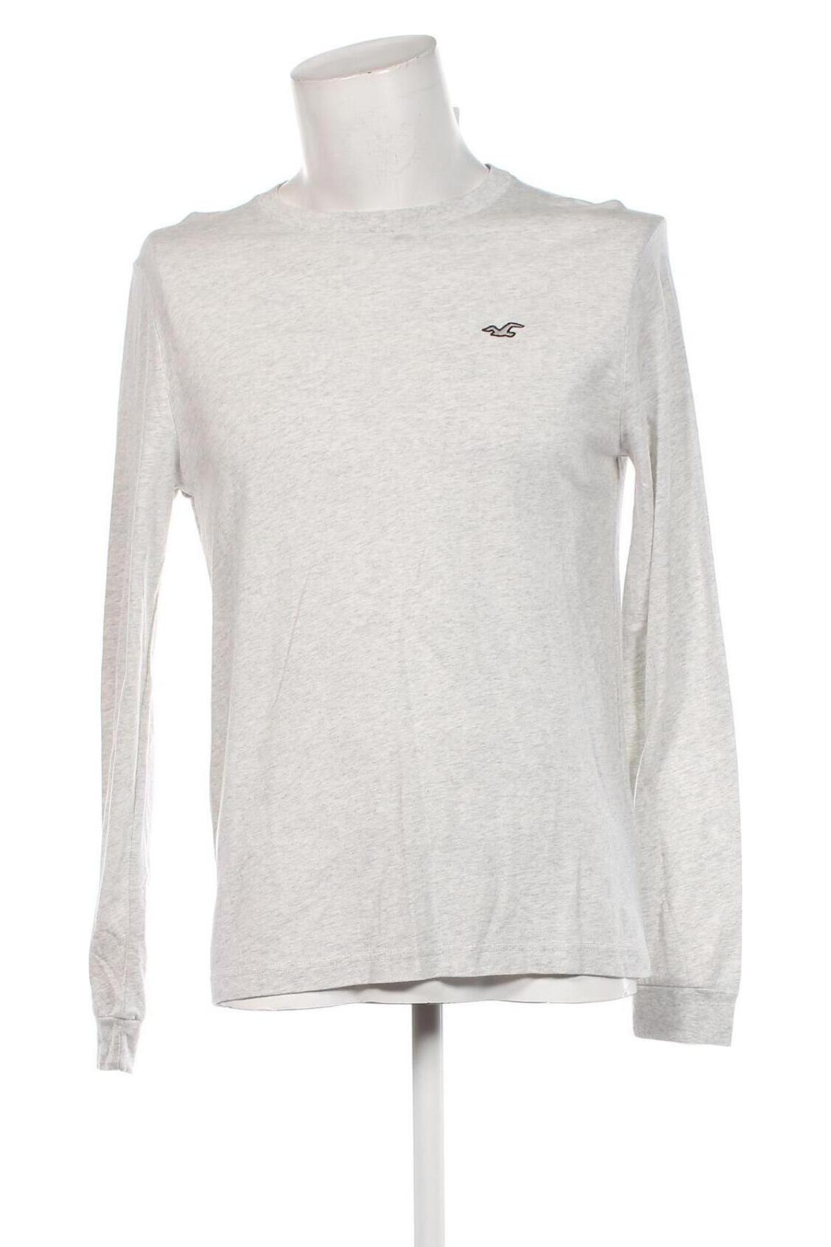 Herren Shirt Hollister, Größe M, Farbe Grau, Preis 31,96 €