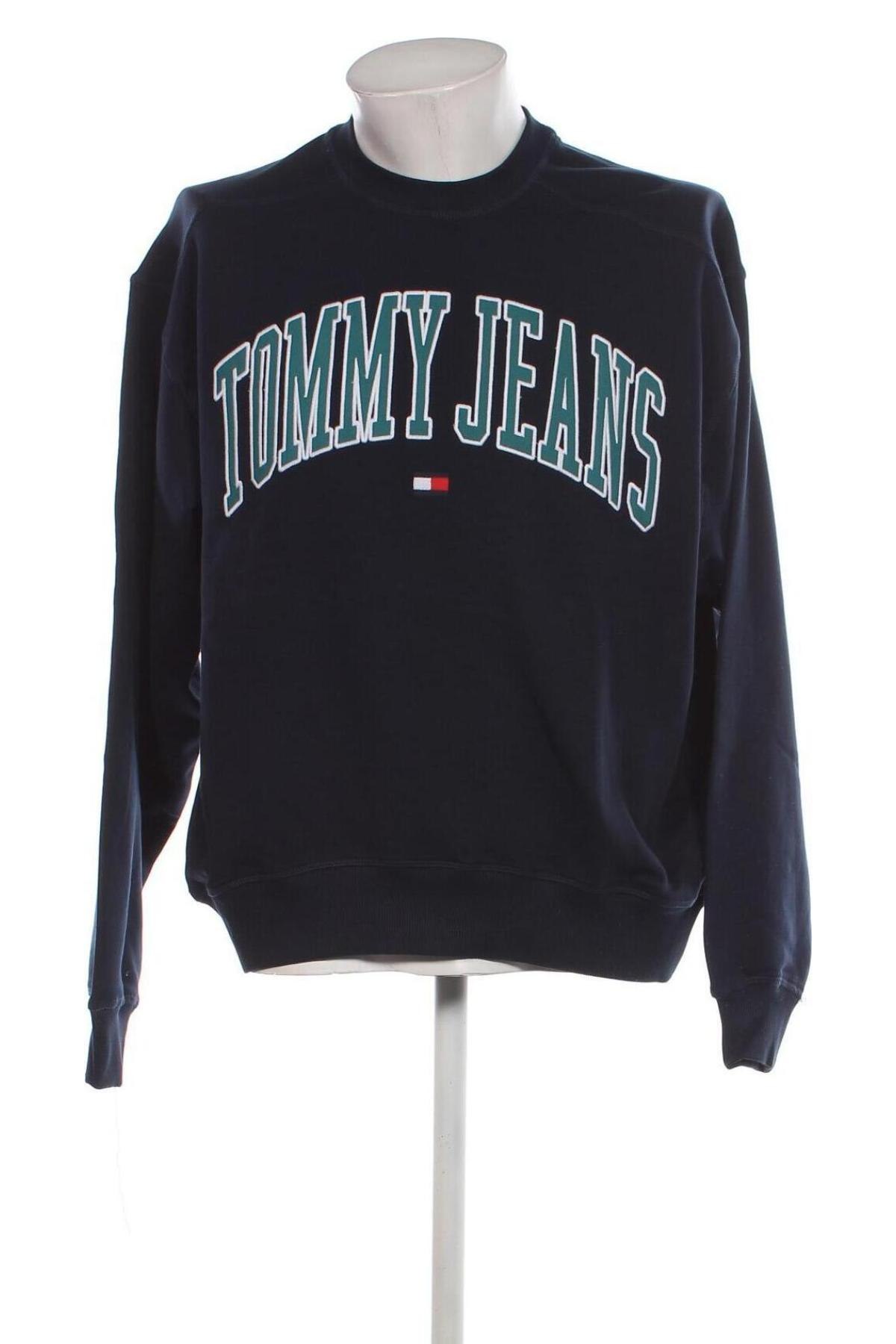 Bluză de bărbați Tommy Jeans, Mărime M, Culoare Albastru, Preț 159,99 Lei