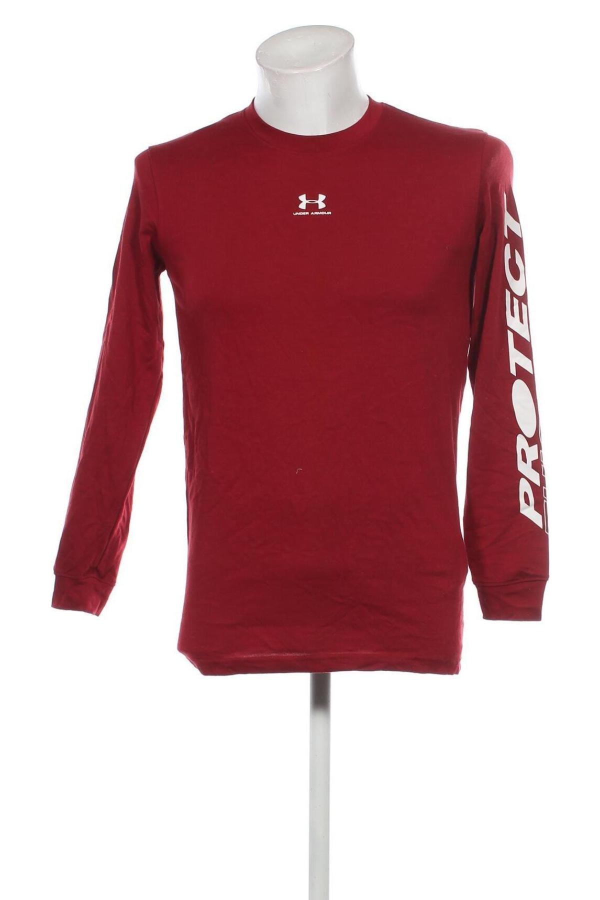 Męska bluzka Under Armour, Rozmiar XS, Kolor Czerwony, Cena 108,75 zł