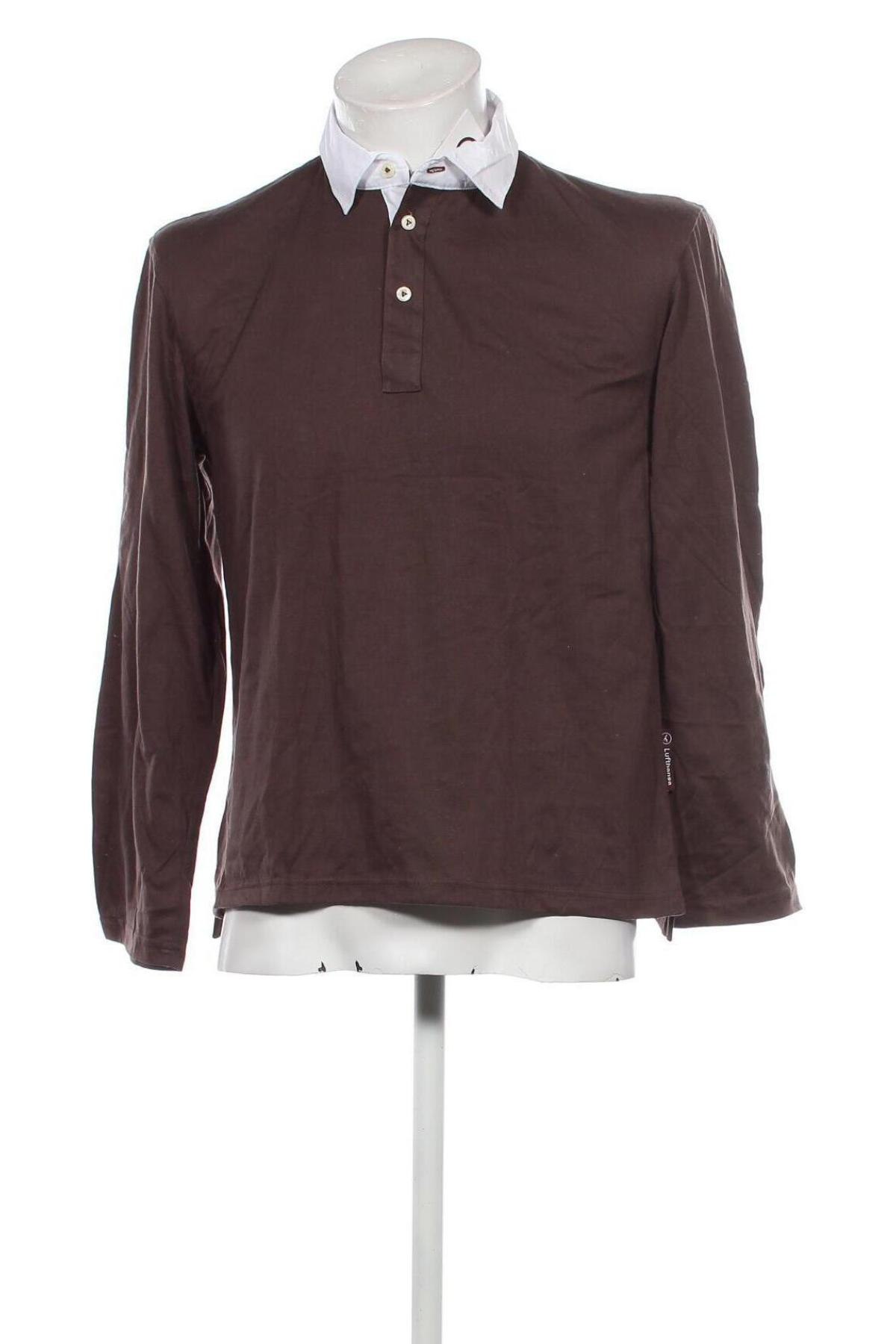 Herren Shirt Van Laack, Größe M, Farbe Braun, Preis 7,49 €